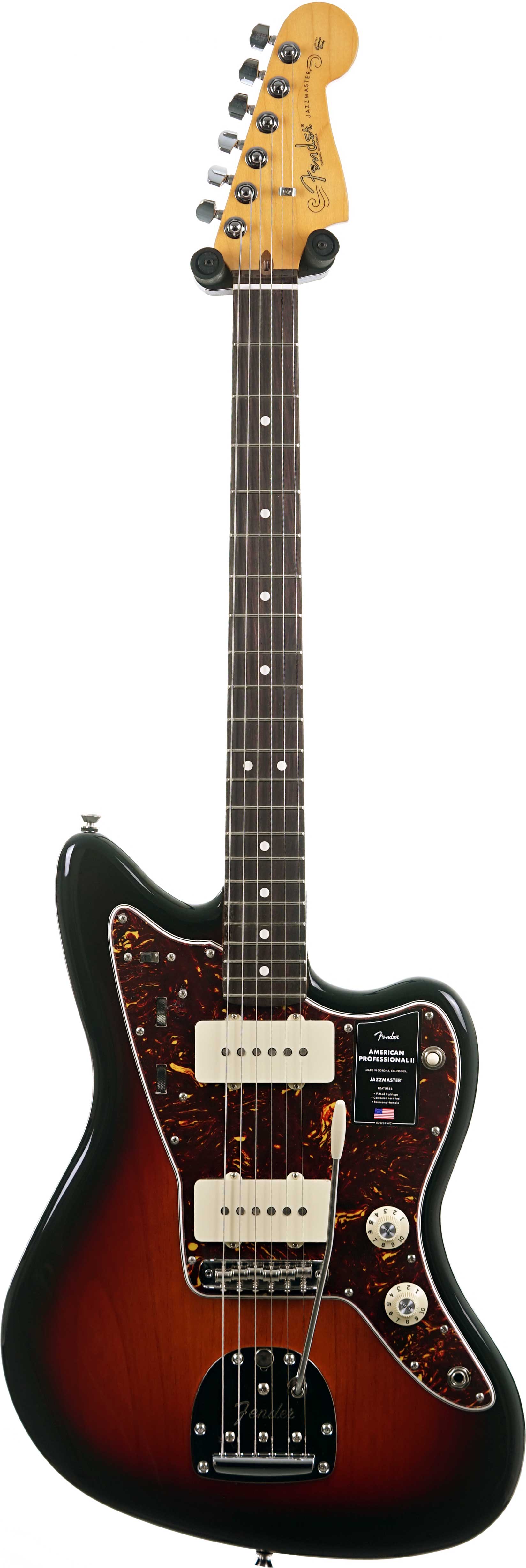 GUITARGUITAR Fender American Professional II Jazzmaster 3 Tone Sunburst Rosewood Fingerboard #US25096867