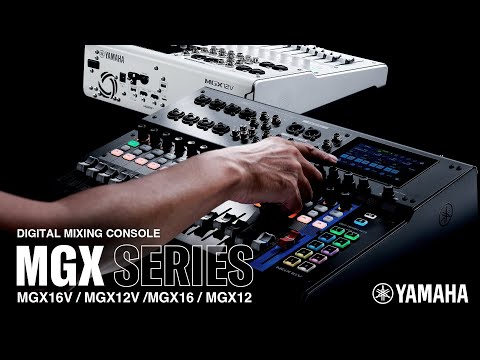 GUITARGUITAR Yamaha MGX12B Black Digital Mixing Console