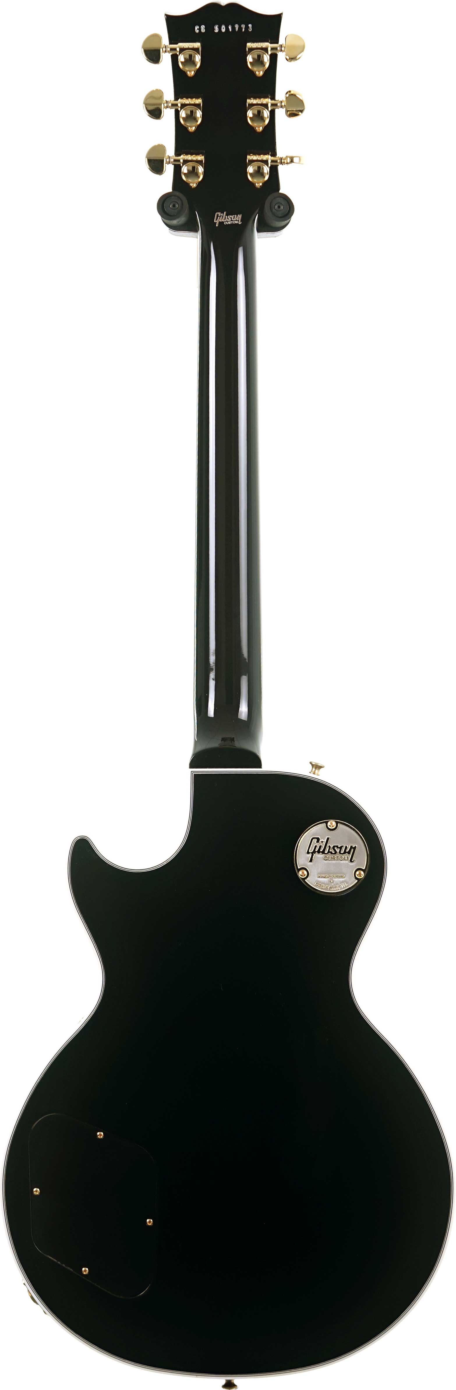 GUITARGUITAR Gibson Custom Shop Les Paul Custom Ebony Fingerboard Gloss #CS501773