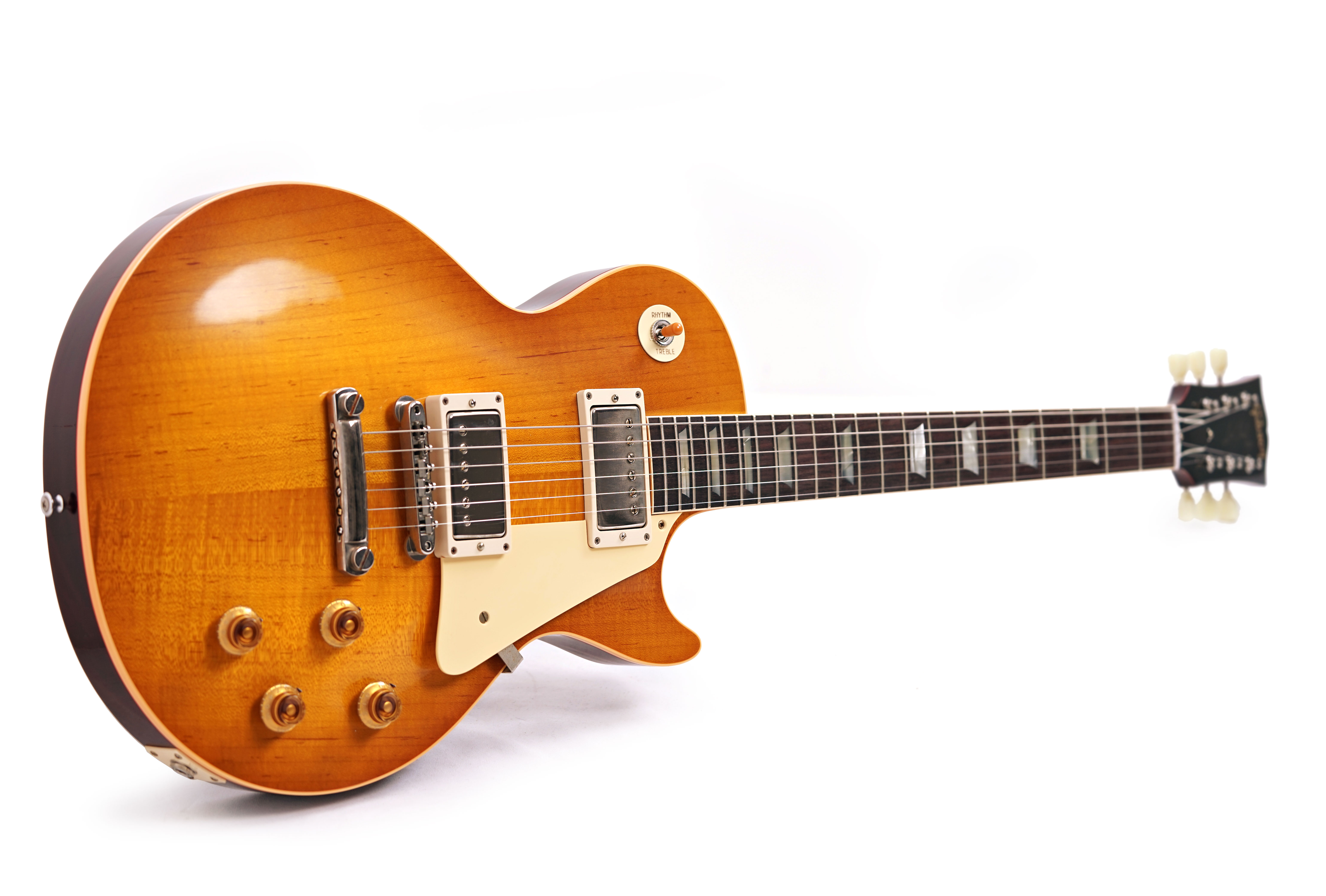 GUITARGUITAR Gibson Custom Shop 1958 Les Paul Standard Reissue Lemon Burst VOS #85483
