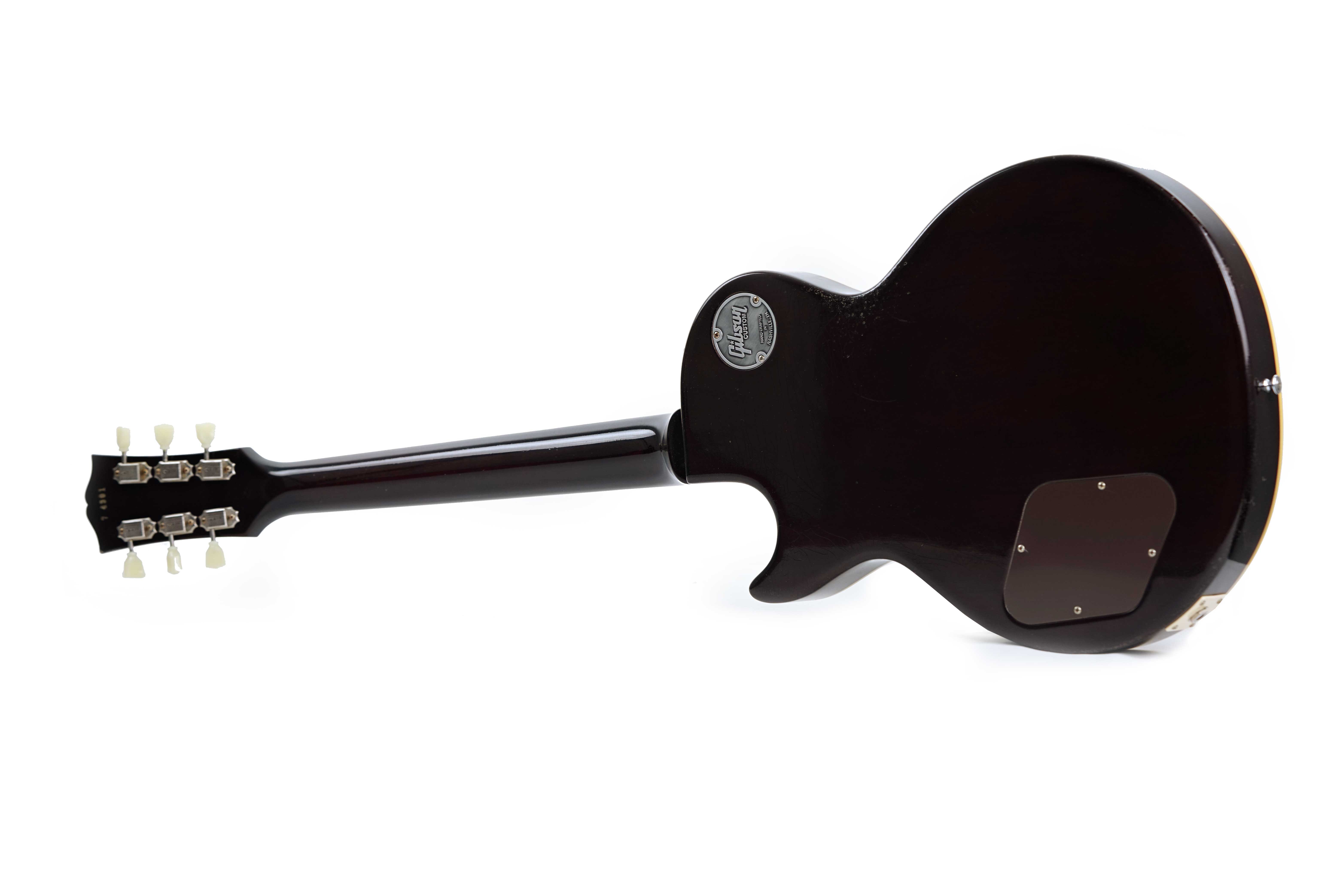 GUITARGUITAR Gibson Custom Shop Murphy Lab 1957 Les Paul Reissue Light Aged Goldtop Darkback #74301