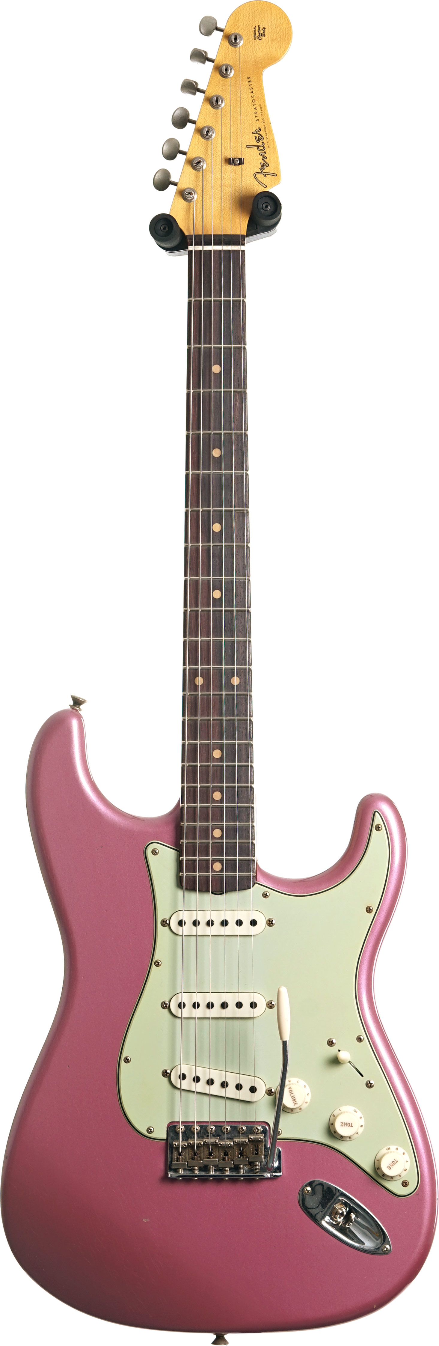 GUITARGUITAR Fender Custom Shop 1959 Collection Stratocaster Journeyman Relic Burgundy Mist Metallic Rosewood Fingerboard #CZ586983