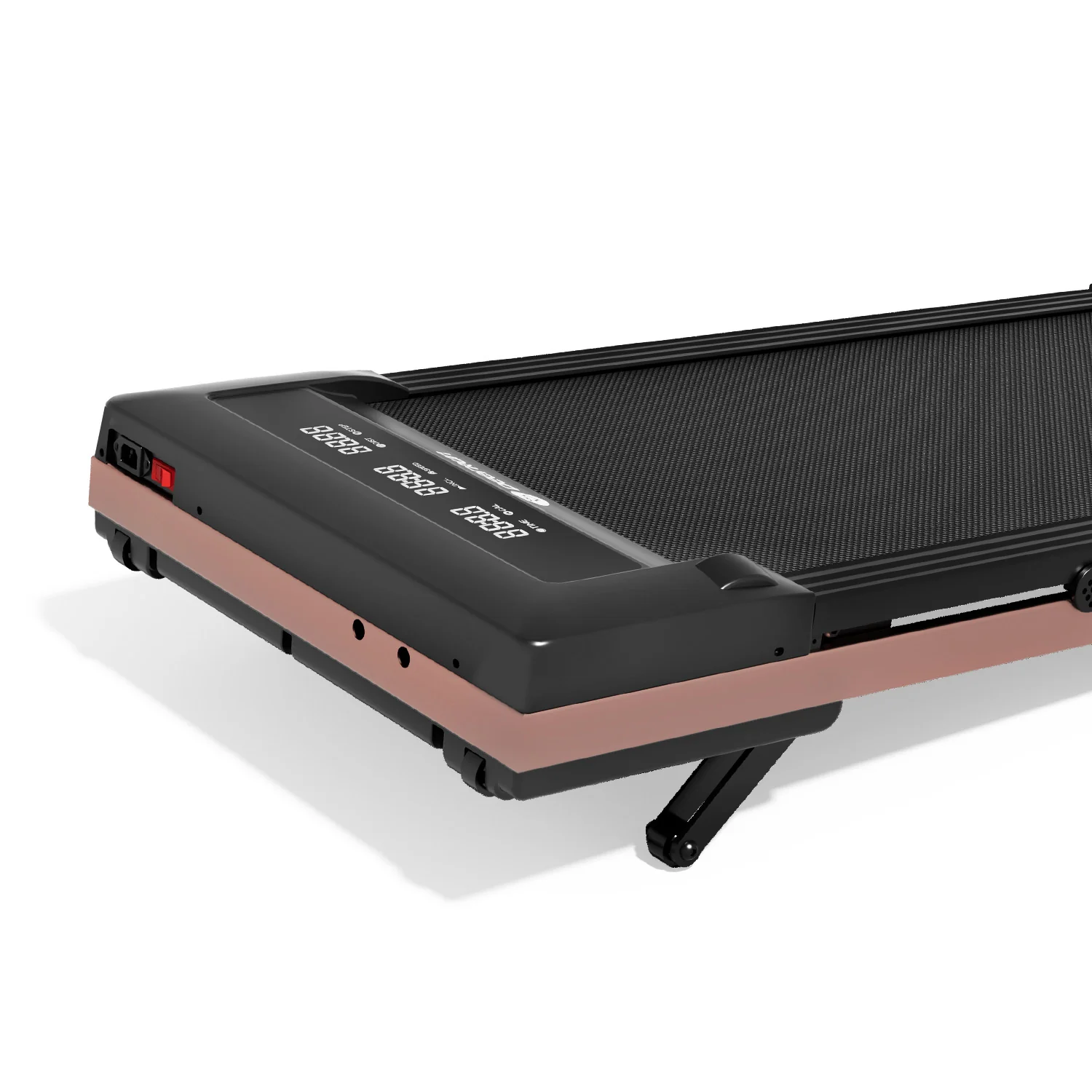 DeerRun Z10 12% Auto Incline Smart Walking Pad Treadmill with remote control-Black