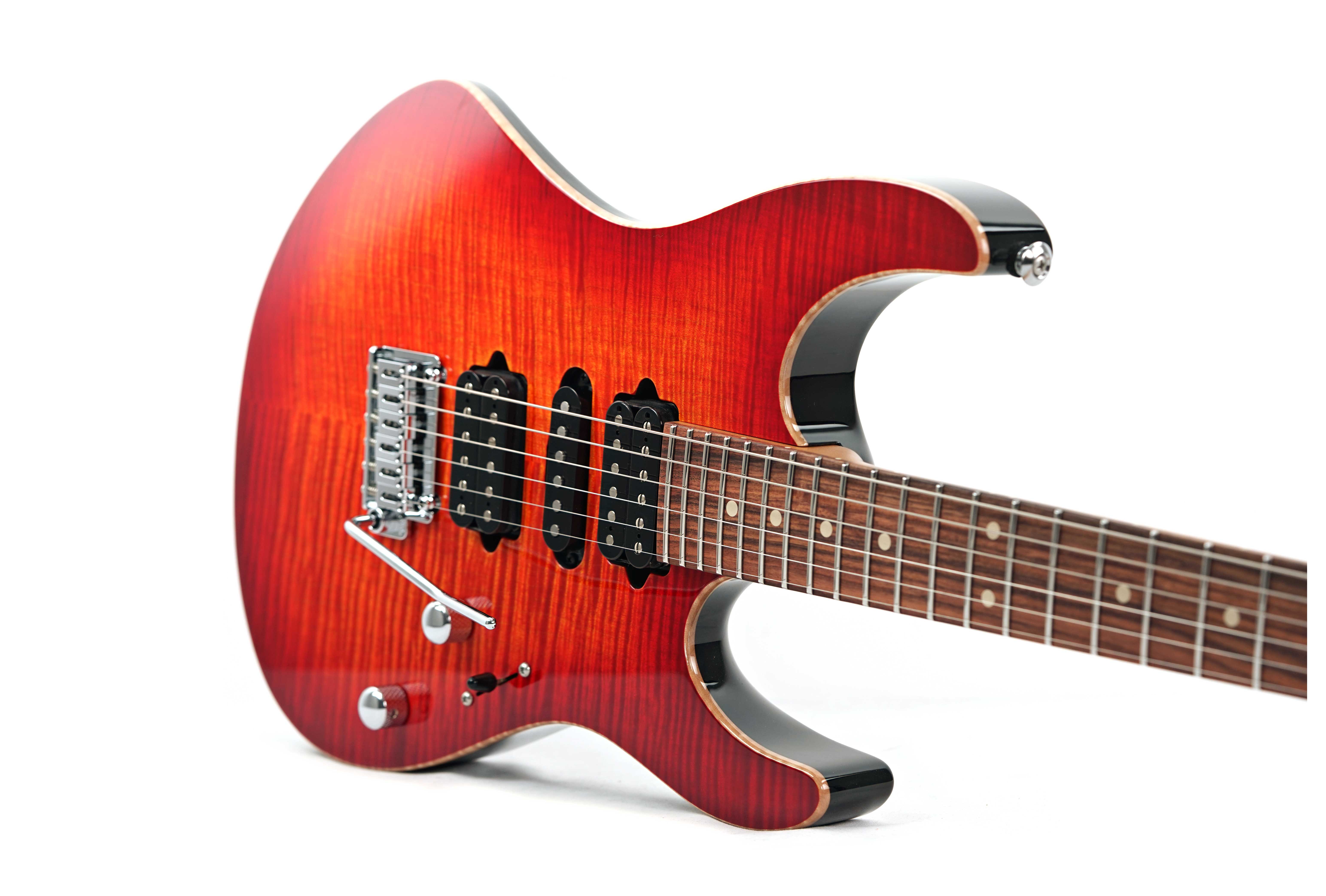 GUITARGUITAR Suhr Modern Plus Fireburst Pau Ferro Fingerboard HSH Gotoh 510 #86492