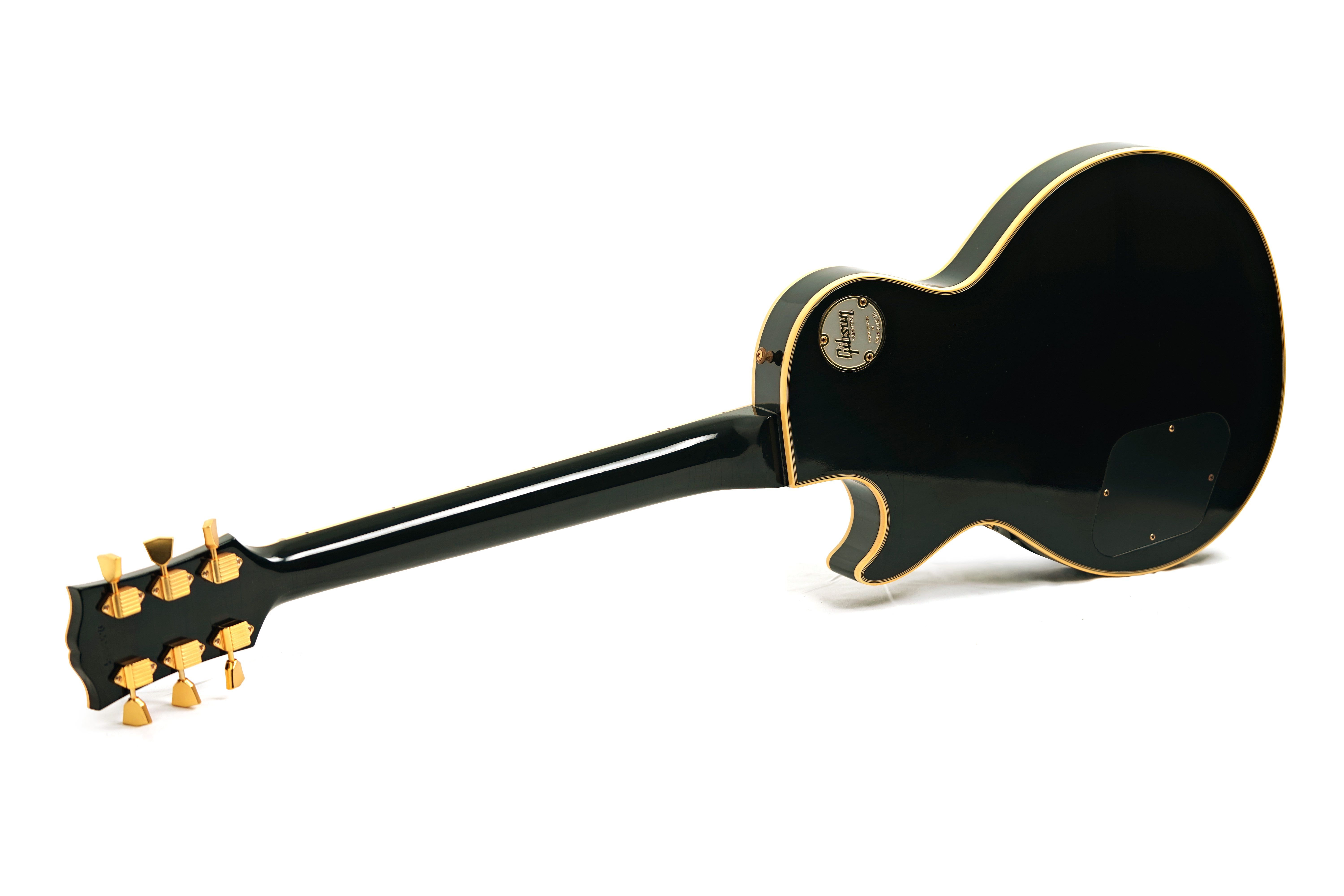 GUITARGUITAR Gibson Custom Shop Murphy Lab 1968 Les Paul Custom Reissue Ultra Light Aged Ebony #509028