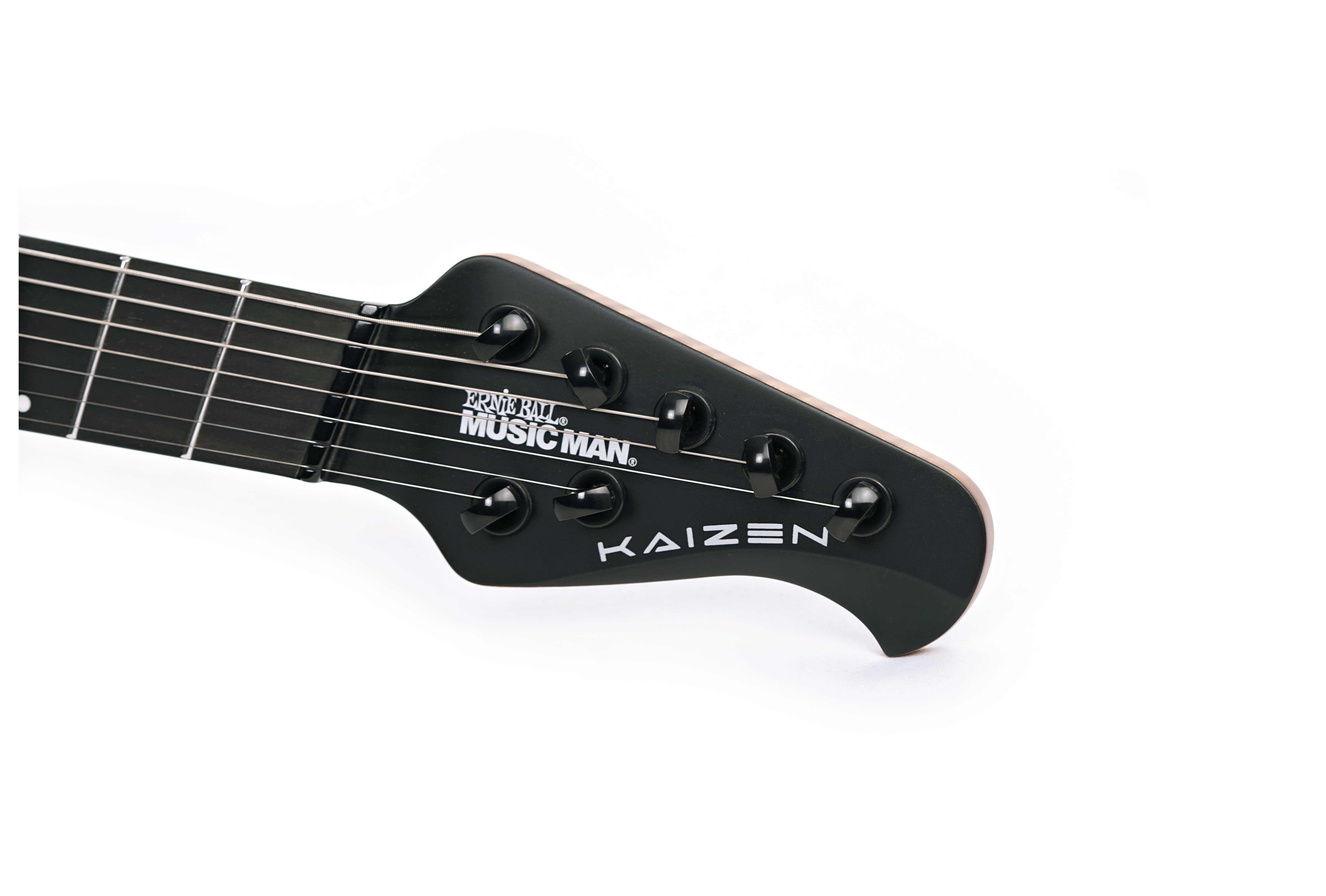 GUITARGUITAR Music Man Kaizen 7 Apollo Black Ebony Fingerboard (Ex-Demo) #S08395