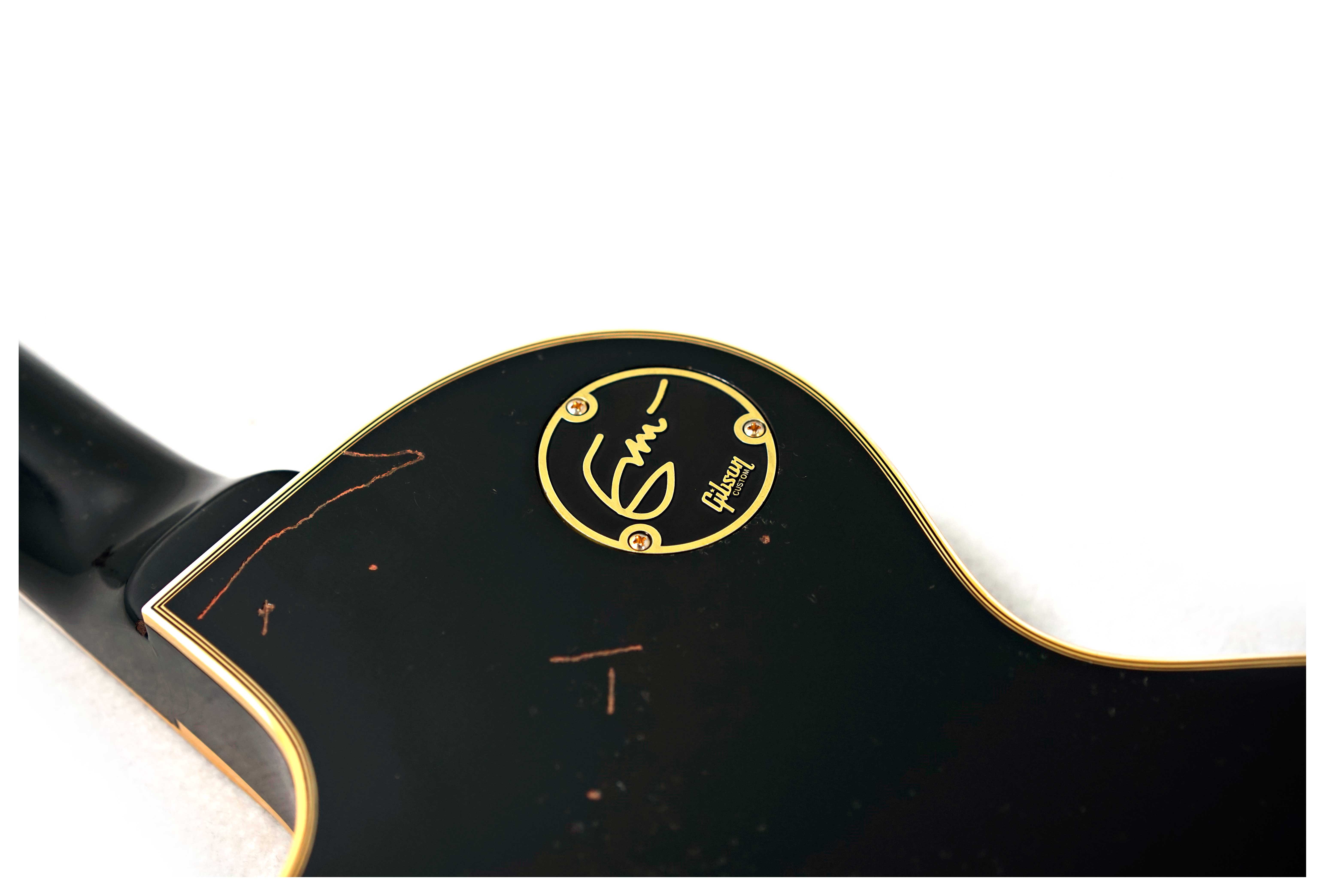 GUITARGUITAR Gibson Custom Shop Eric Clapton 1958 Les Paul Custom Ebony #EC023
