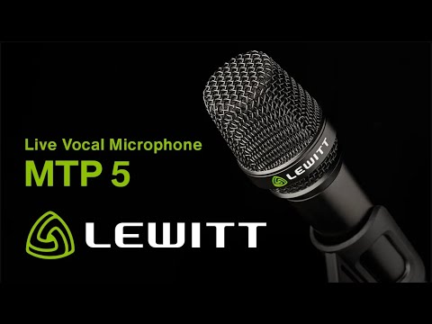 GUITARGUITAR Lewitt  MTP 5 Live Vocal Microphone Switch Version