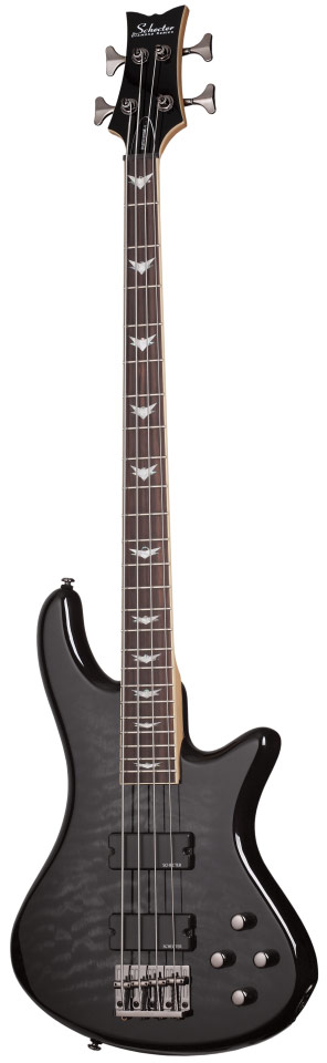 GUITARGUITAR Schecter Stiletto Extreme-4 See Thru Black