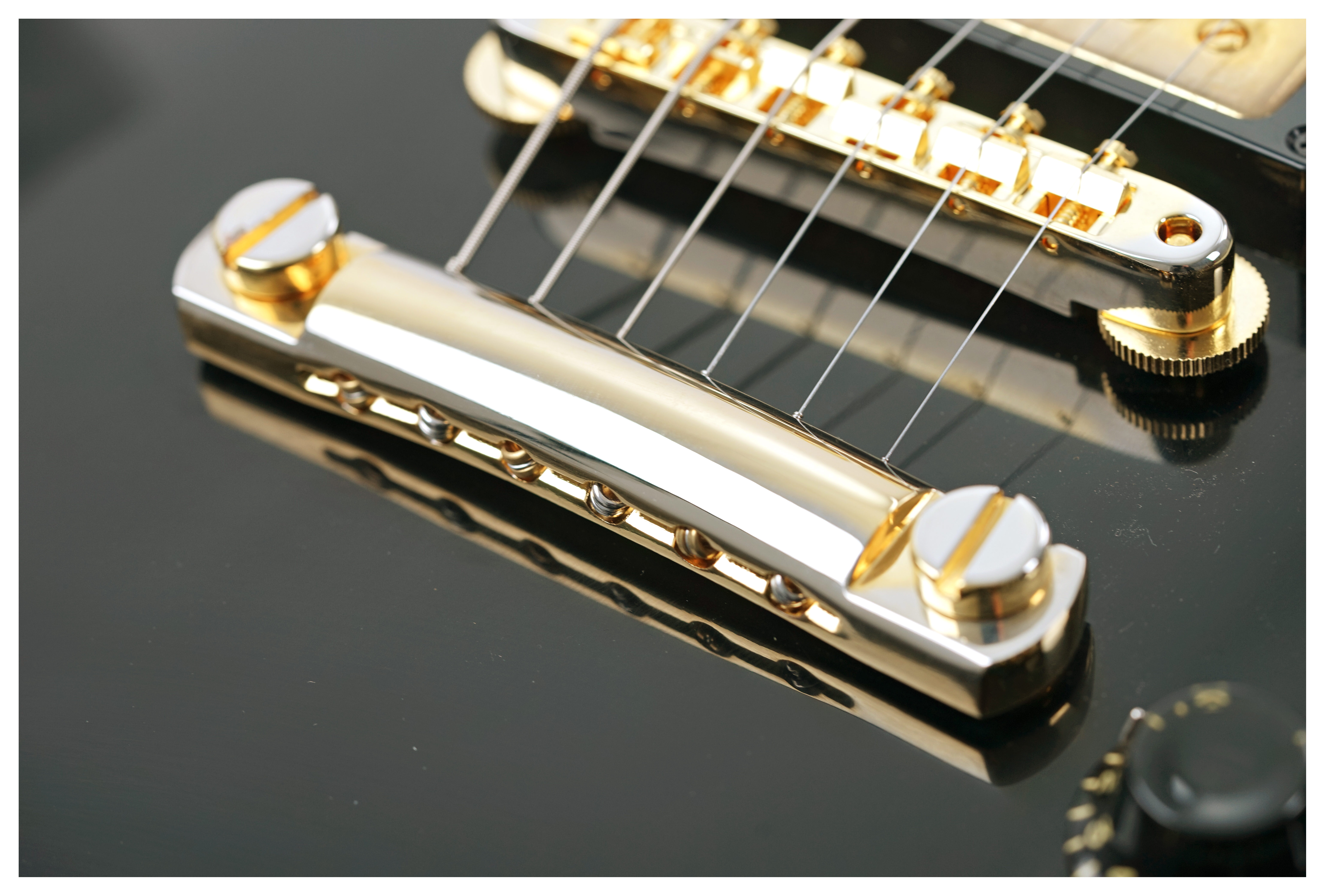 GUITARGUITAR Gibson Custom Shop 1957 Les Paul Custom 3 Pickup VOS Ebony #74458