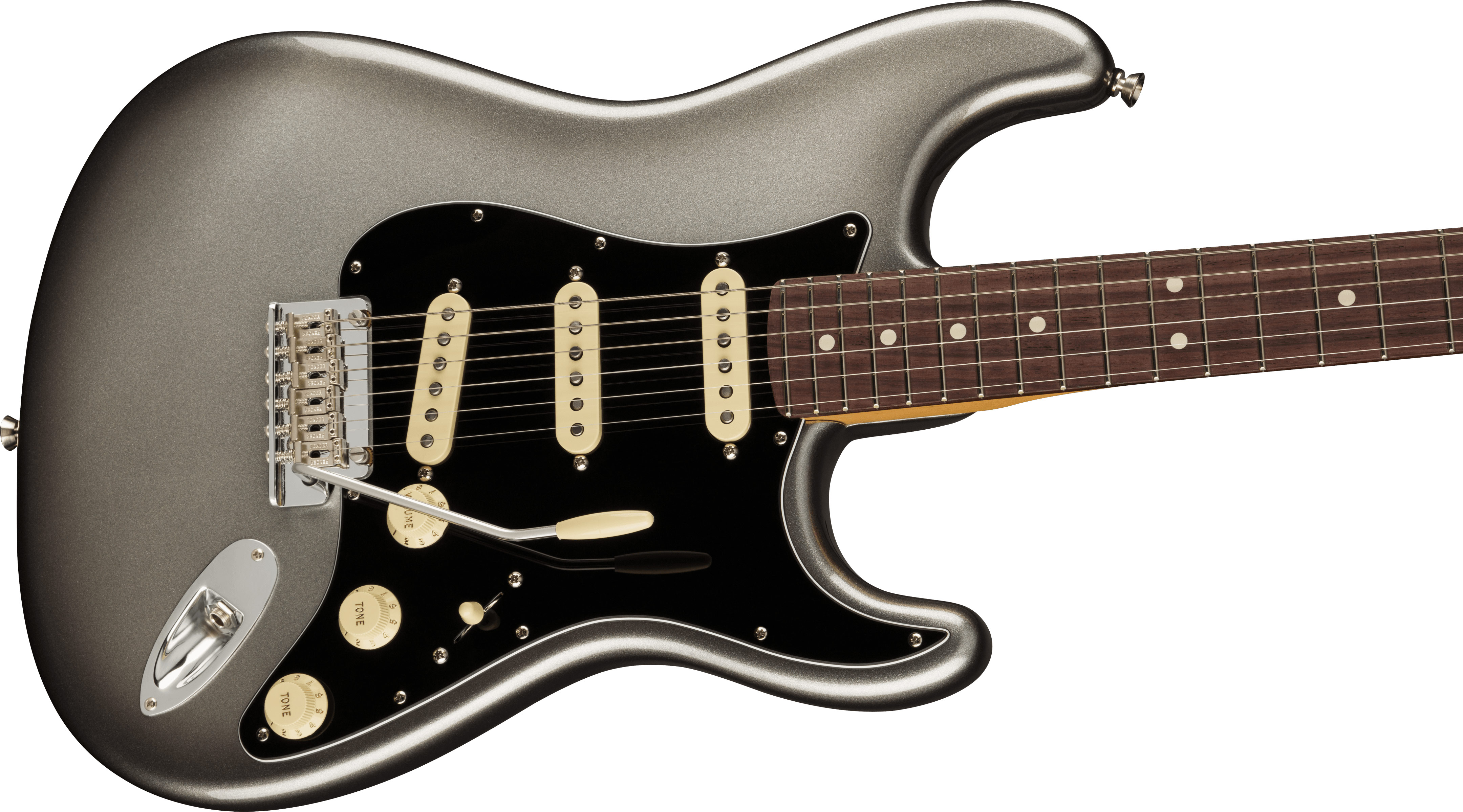 GUITARGUITAR Fender American Professional II Stratocaster Mercury Rosewood Fingerboard