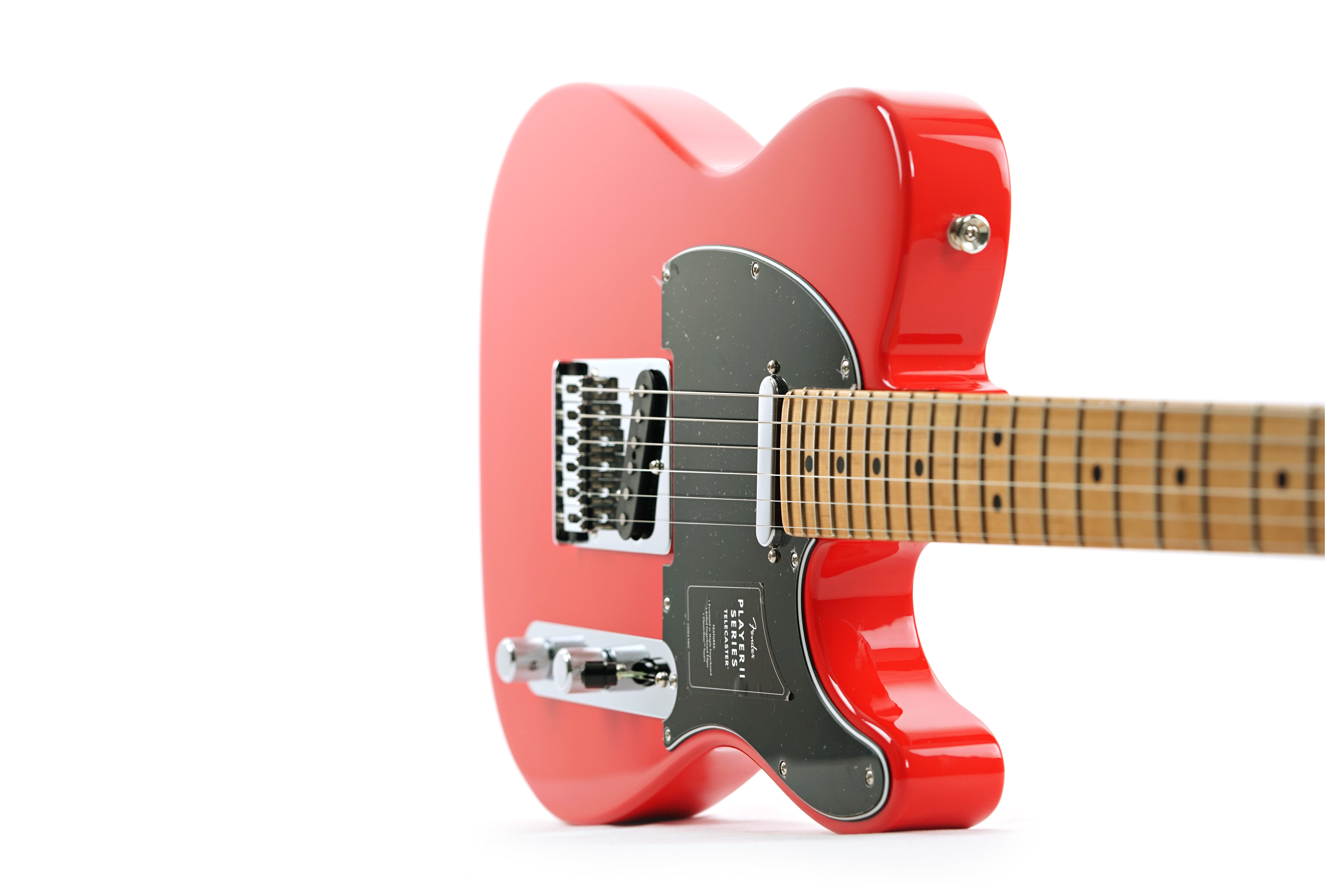 GUITARGUITAR Fender Player II Telecaster Coral Red Maple Fingerboard