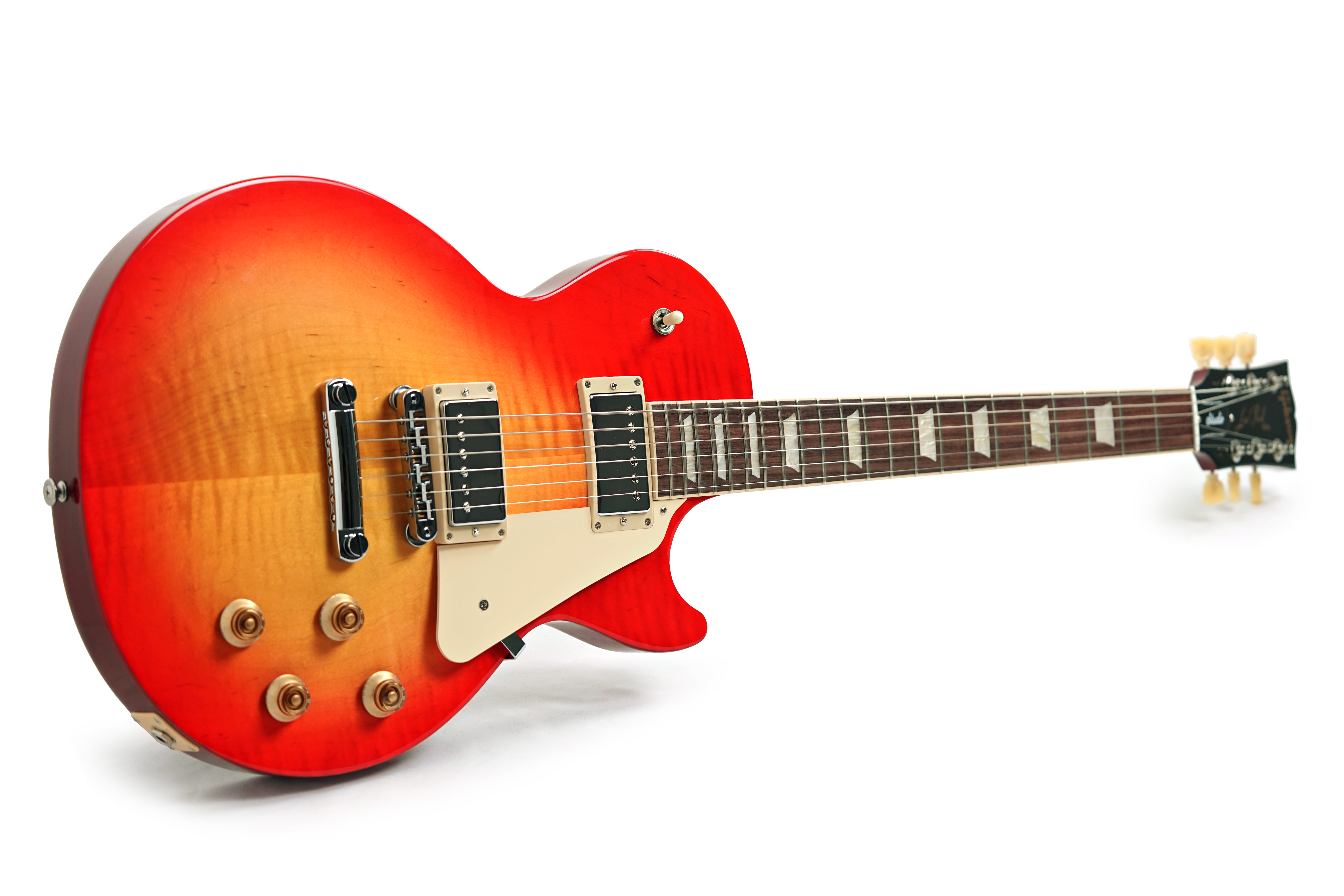 GUITARGUITAR Gibson Les Paul Studio Figured Washed Cherry Sunburst #211550278
