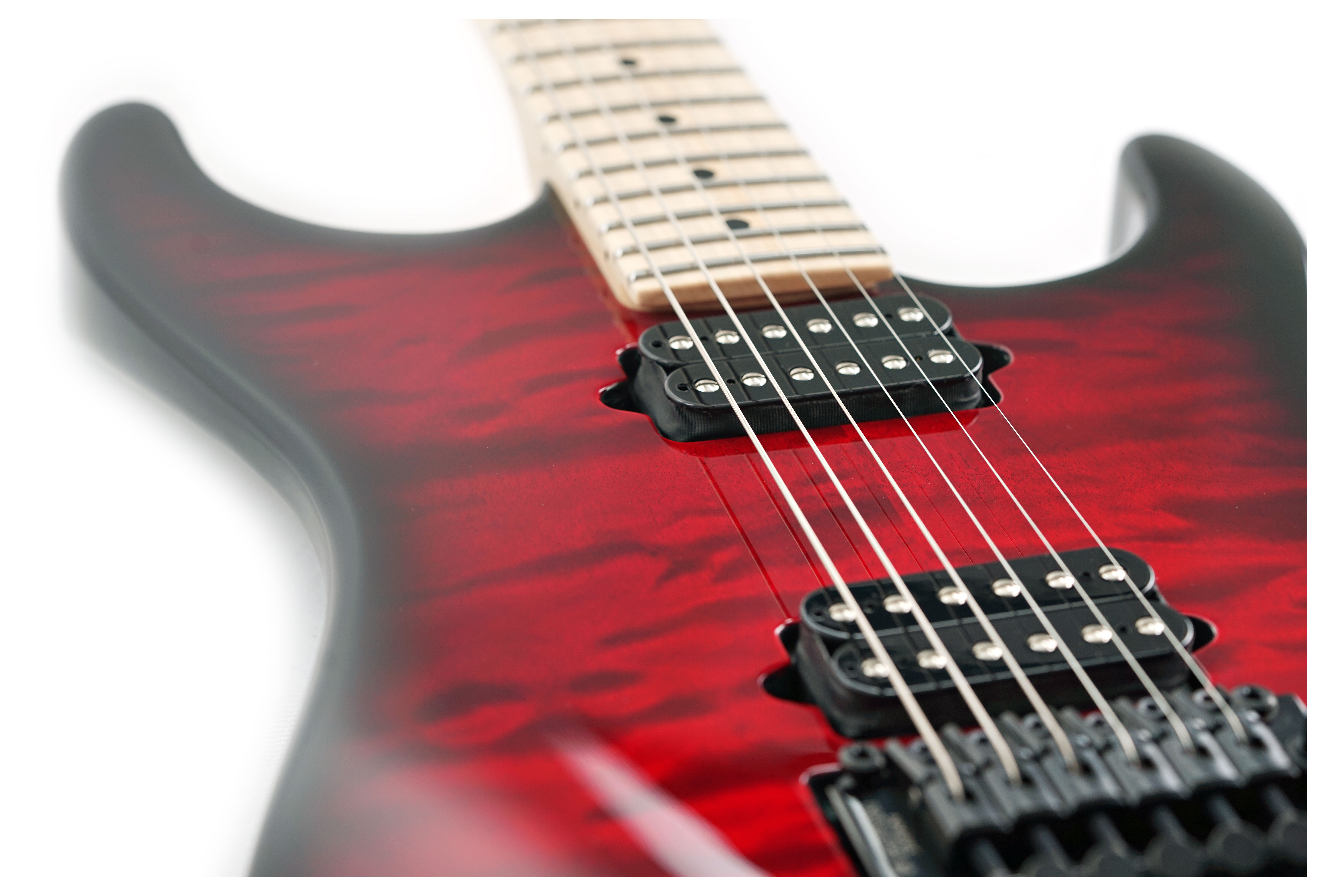 GUITARGUITAR Suhr Limited Edition Standard Thin Burst Quilt Trans Red #90308