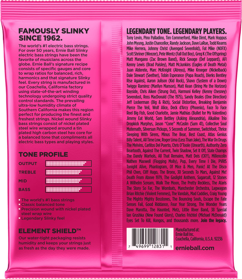 GUITARGUITAR Ernie Ball 2834 Super Slinky Bass 45-100
