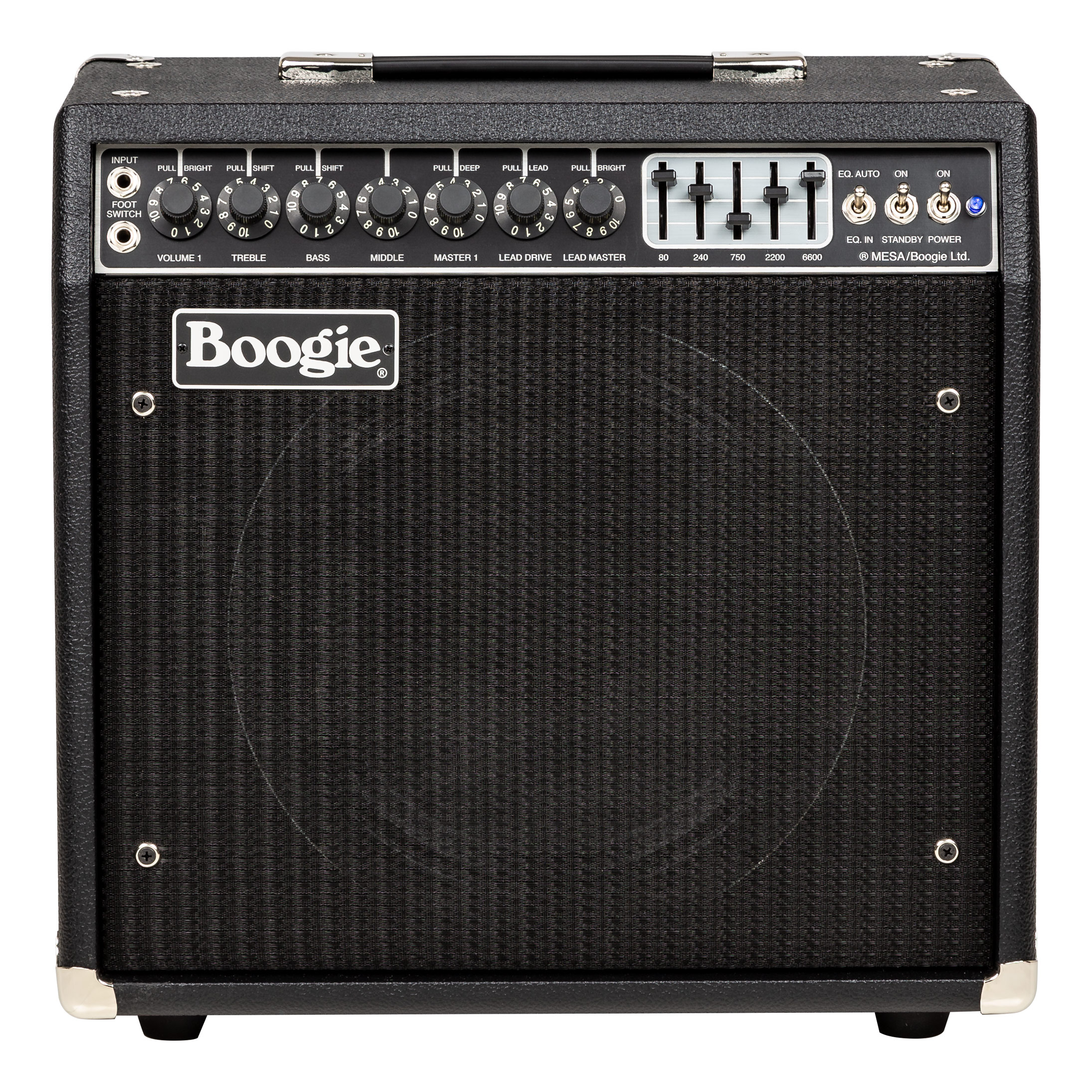 GUITARGUITAR Mesa Boogie Mark IIC+ 1x12 Combo Valve Amp Black Bronco/Black Grille