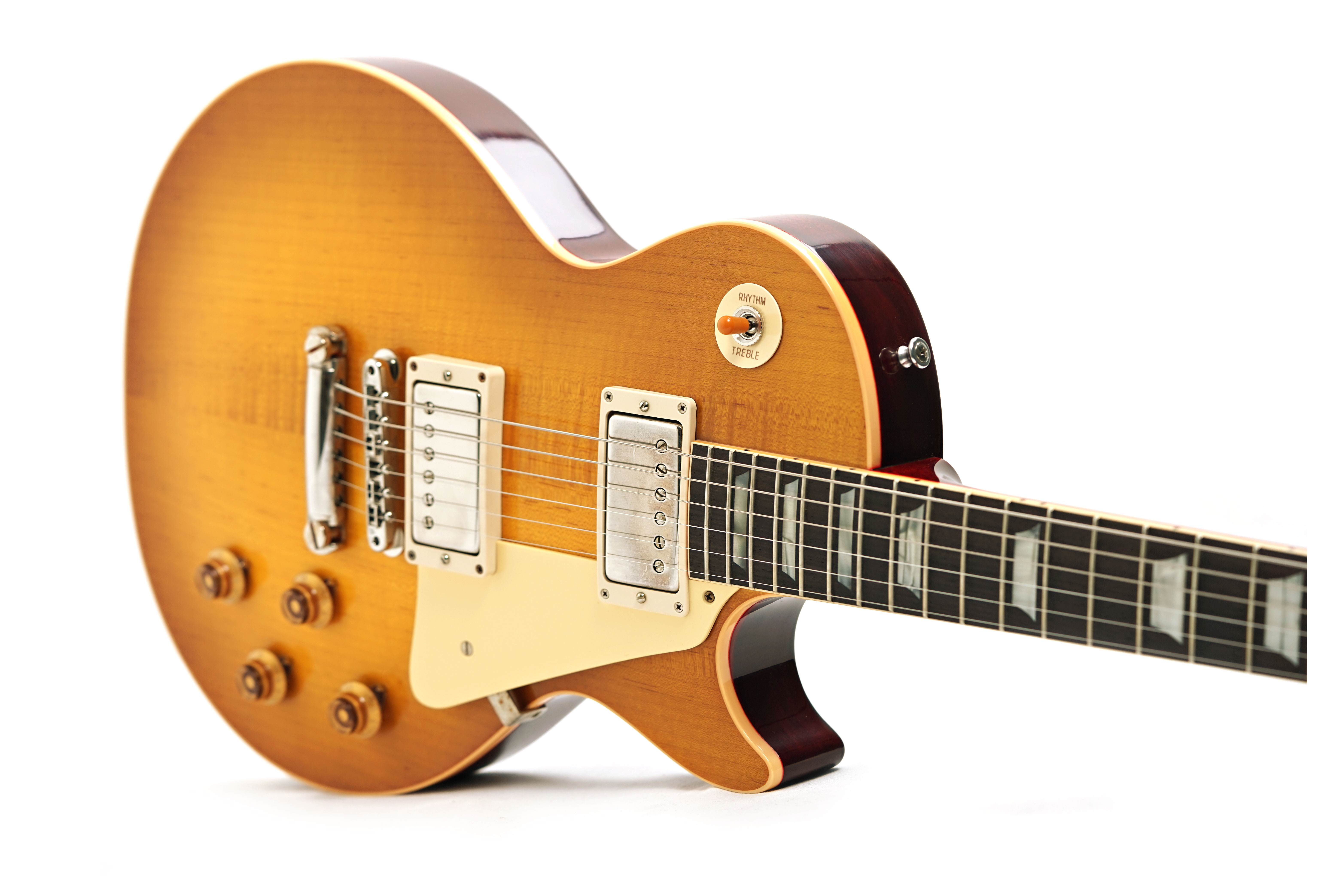 GUITARGUITAR Gibson Custom Shop 1958 Les Paul Standard Reissue Lemon Burst VOS #85509