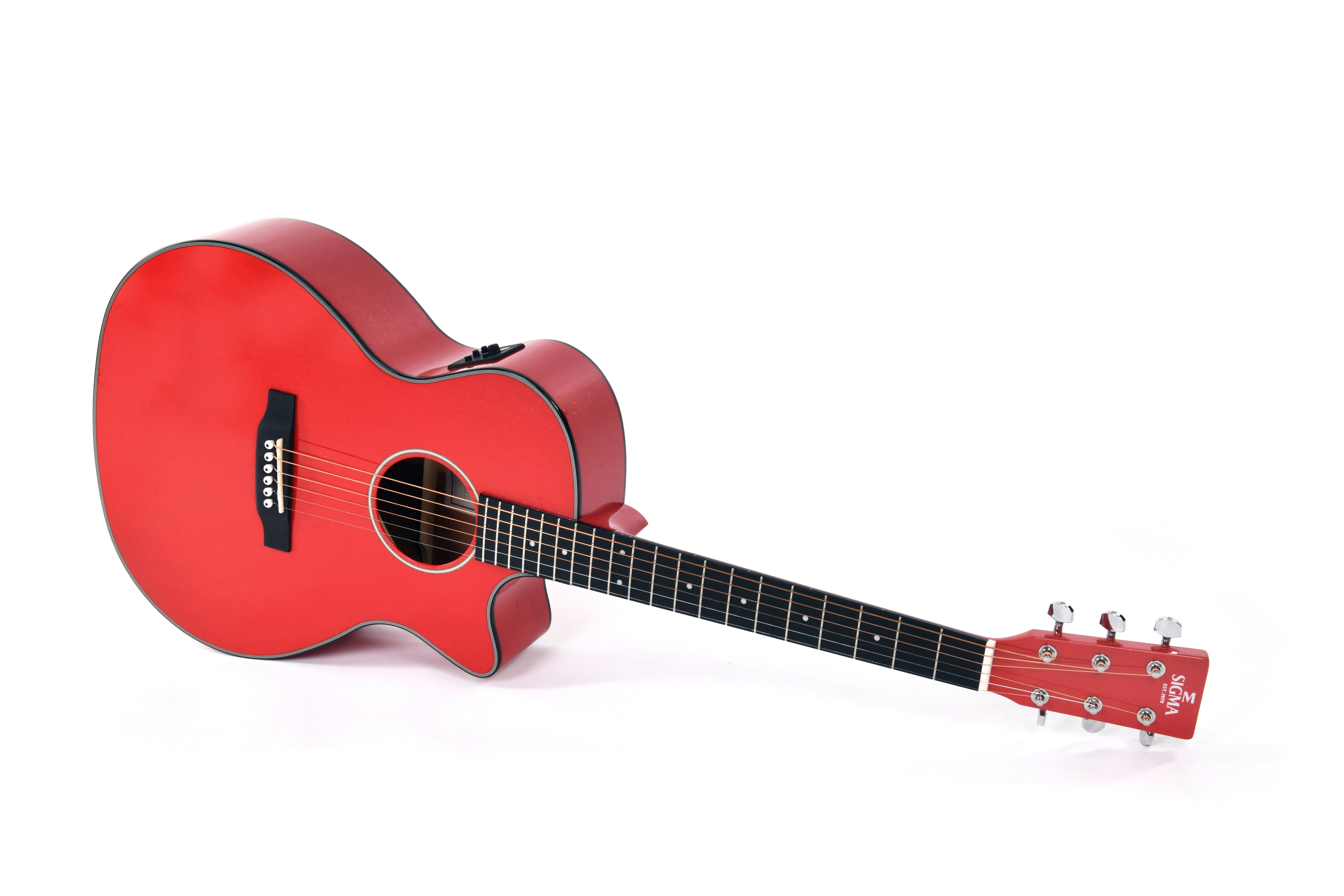 GUITARGUITAR Sigma GMC-1E Metallic Flake Red