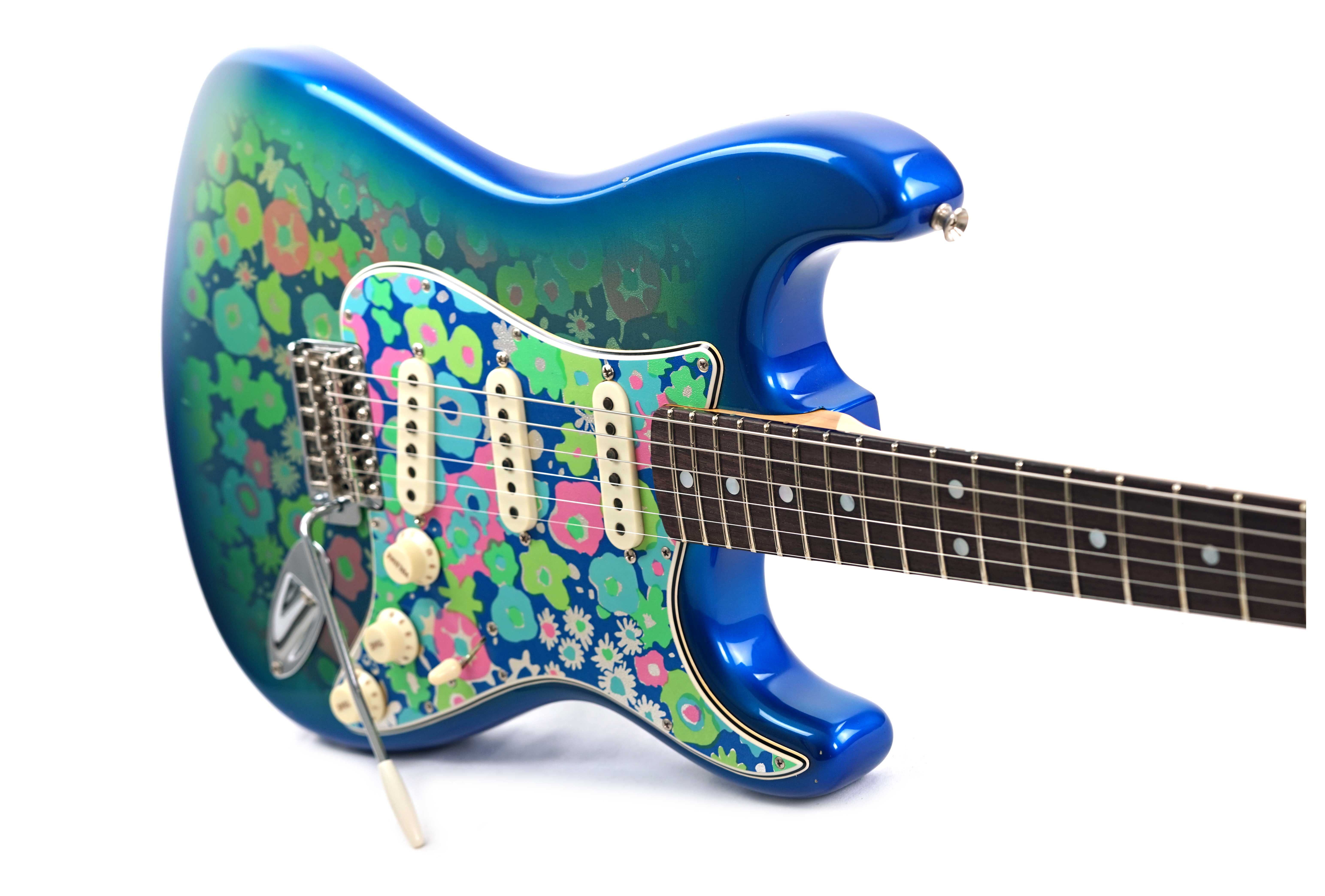 GUITARGUITAR Fender Custom Shop Limited Edition 1968 Stratocaster Jouneyman Relic Blue Flower #CZ585437
