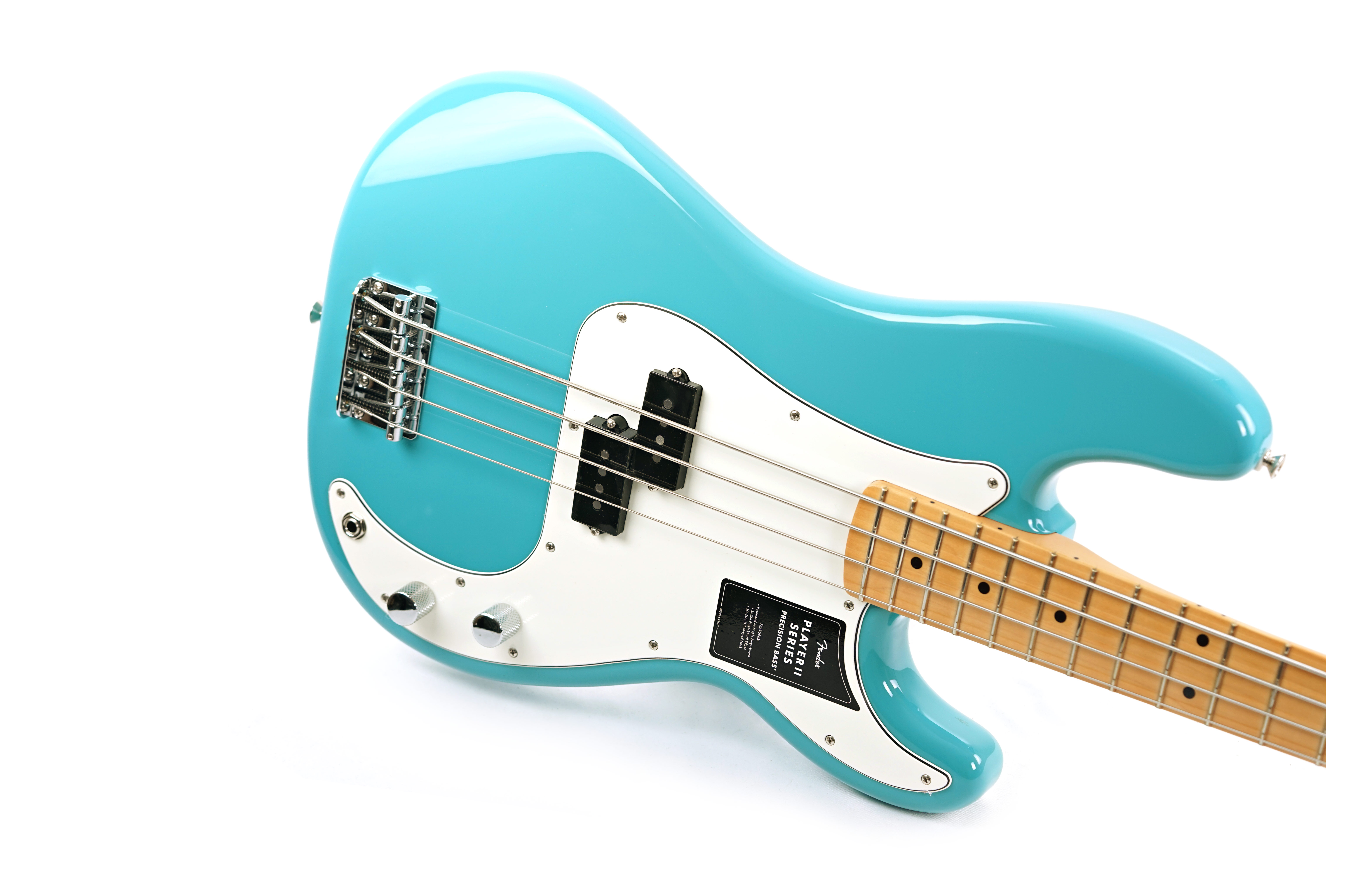 GUITARGUITAR Fender Player II Precision Bass Aquatone Blue Maple Fingerboard