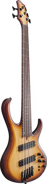 GUITARGUITAR Ibanez BTB705LM 5 String Natural Browned Burst Flat