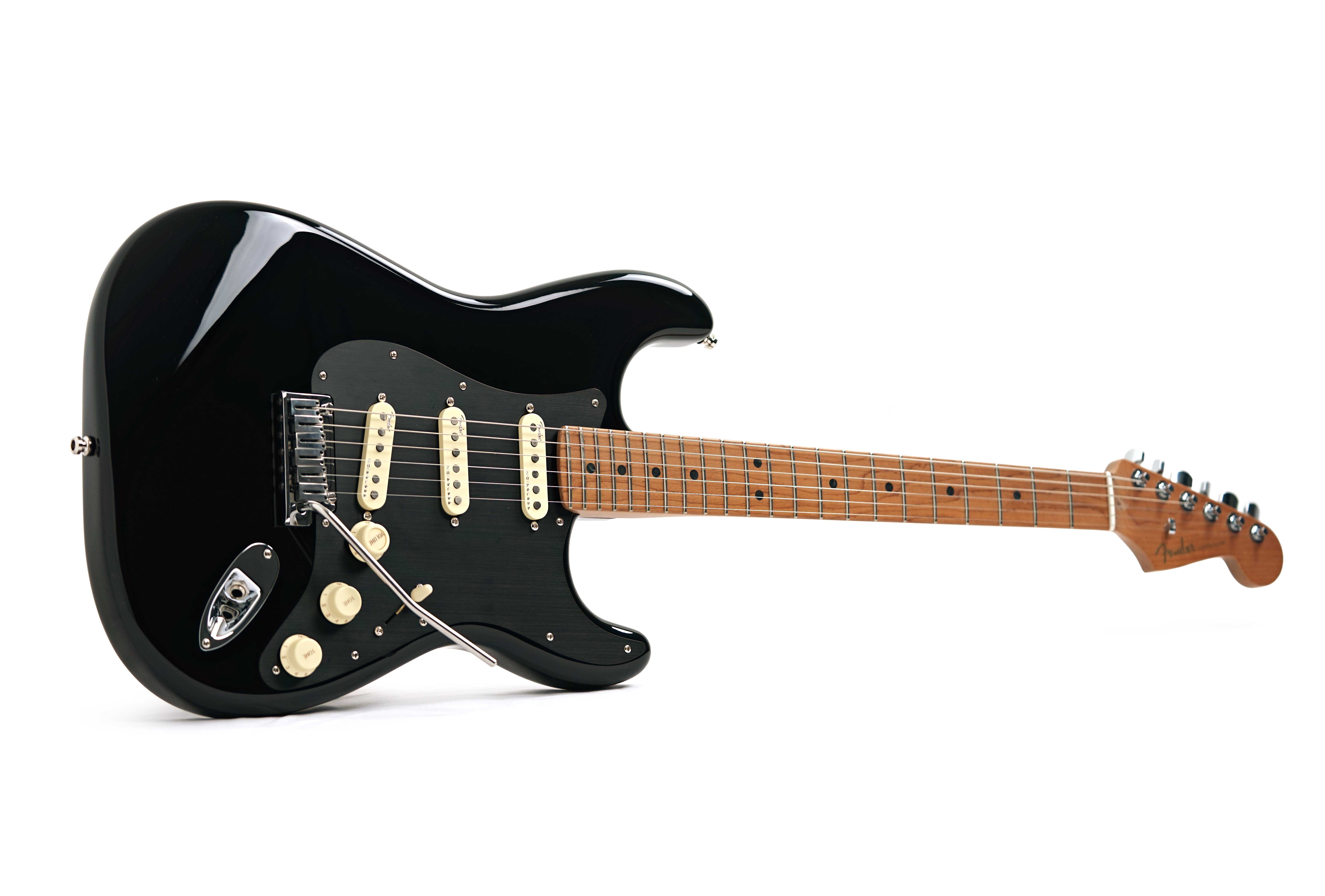 GUITARGUITAR Fender guitarguitar Exclusive Ultra II Stratocaster Roasted Maple Fingerboard Black #US25026121