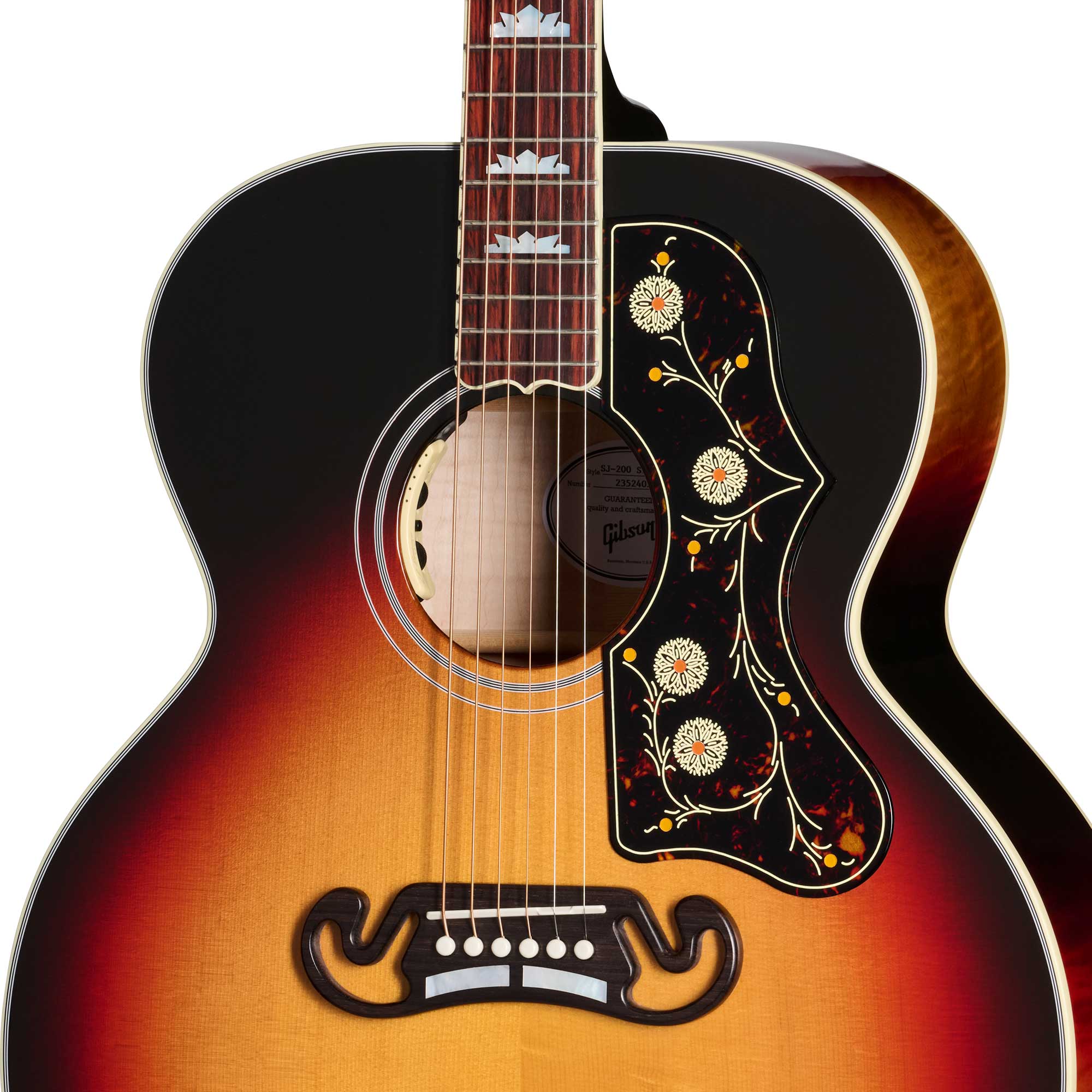 GUITARGUITAR Gibson SJ-200 Standard Maple Tri Burst