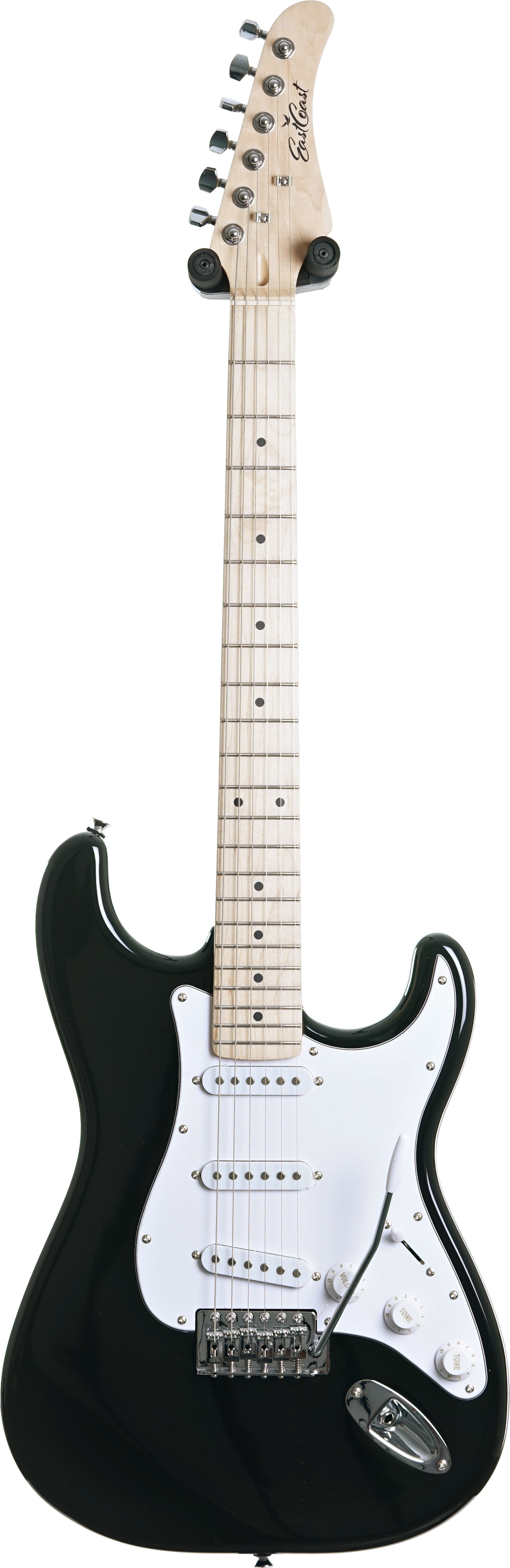 GUITARGUITAR EastCoast ST1 Black Maple Fingerboard