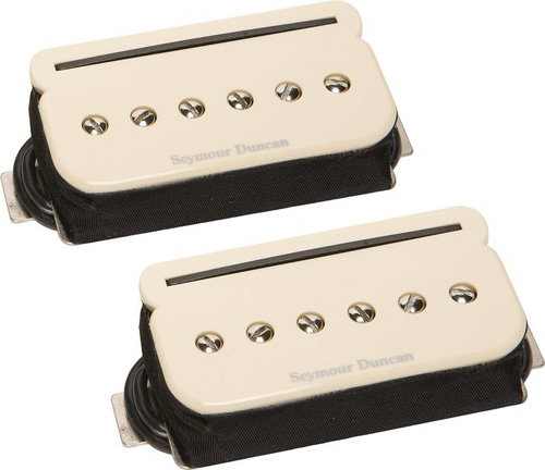 GUITARGUITAR Seymour Duncan SHPR-1S P Rails Set Cream