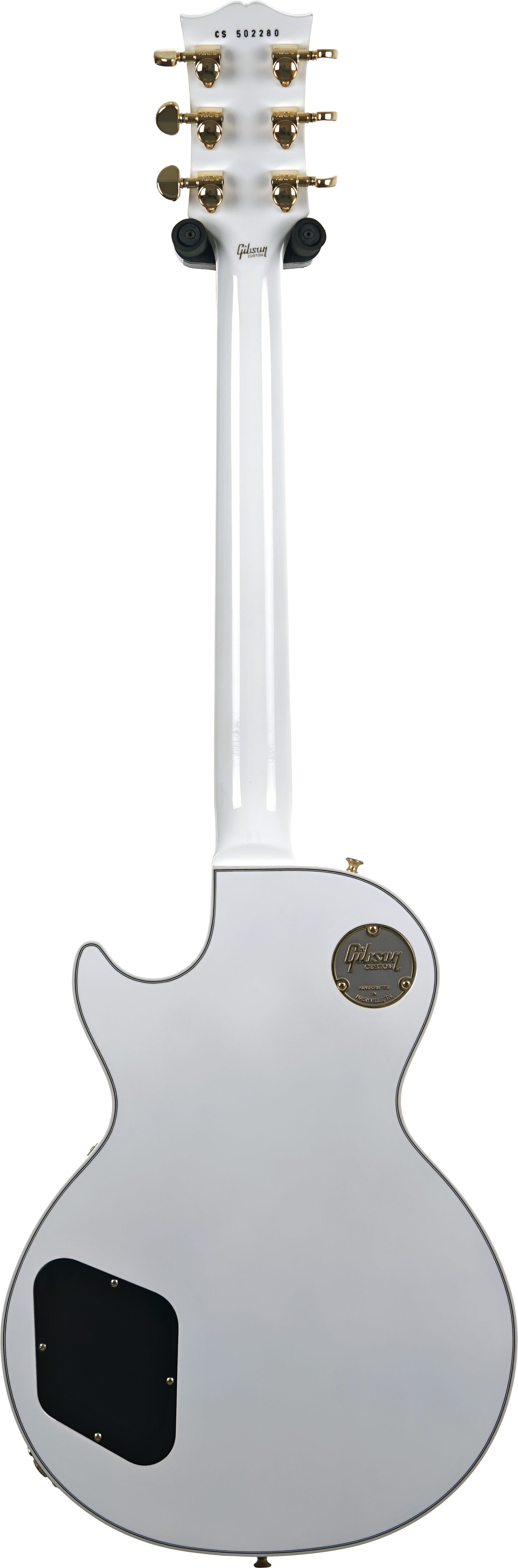 GUITARGUITAR Gibson Custom Shop Les Paul Custom Alpine White with Ebony Fingerboard Gloss #CS502280