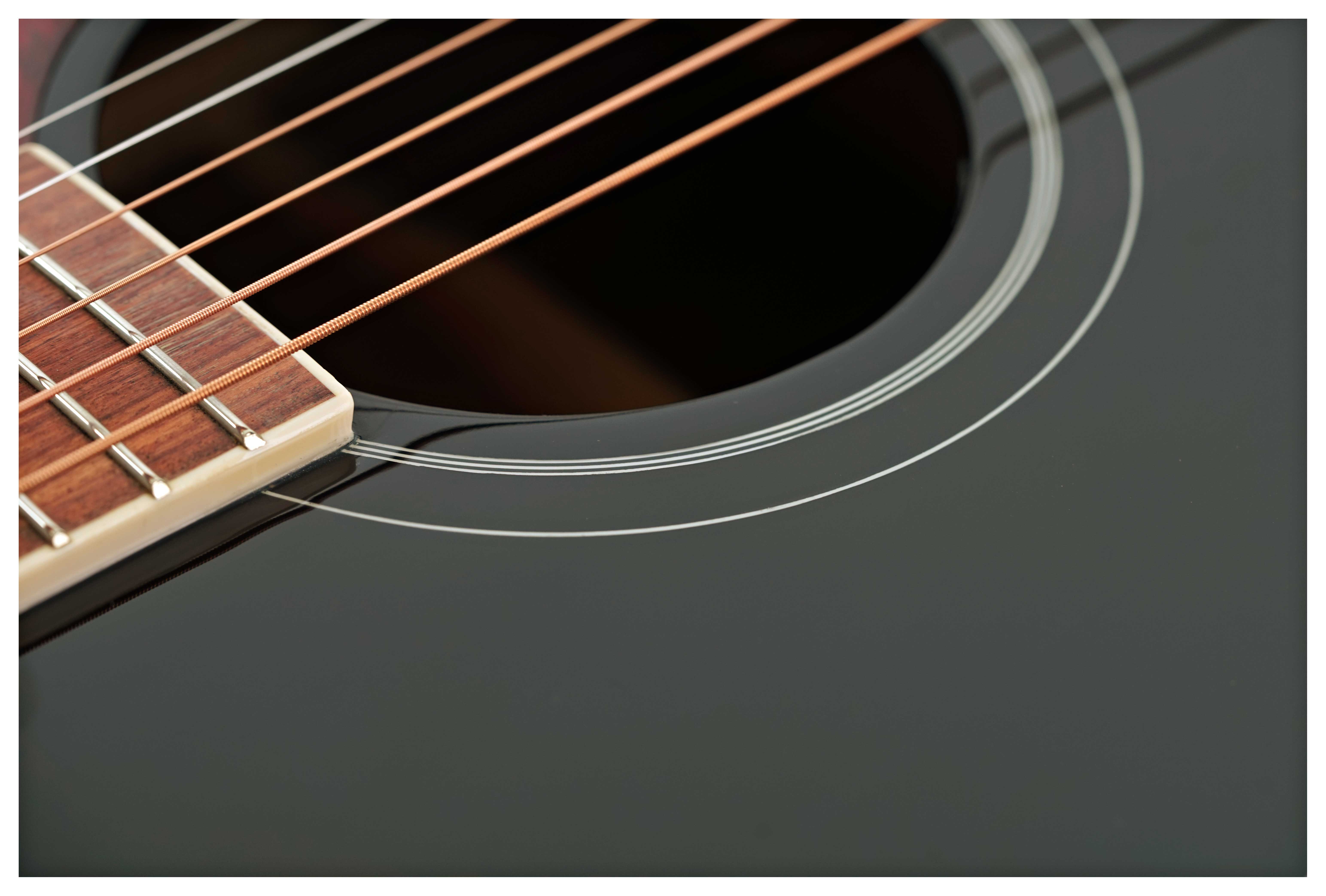 GUITARGUITAR Epiphone Hummingbird Studio Ebony