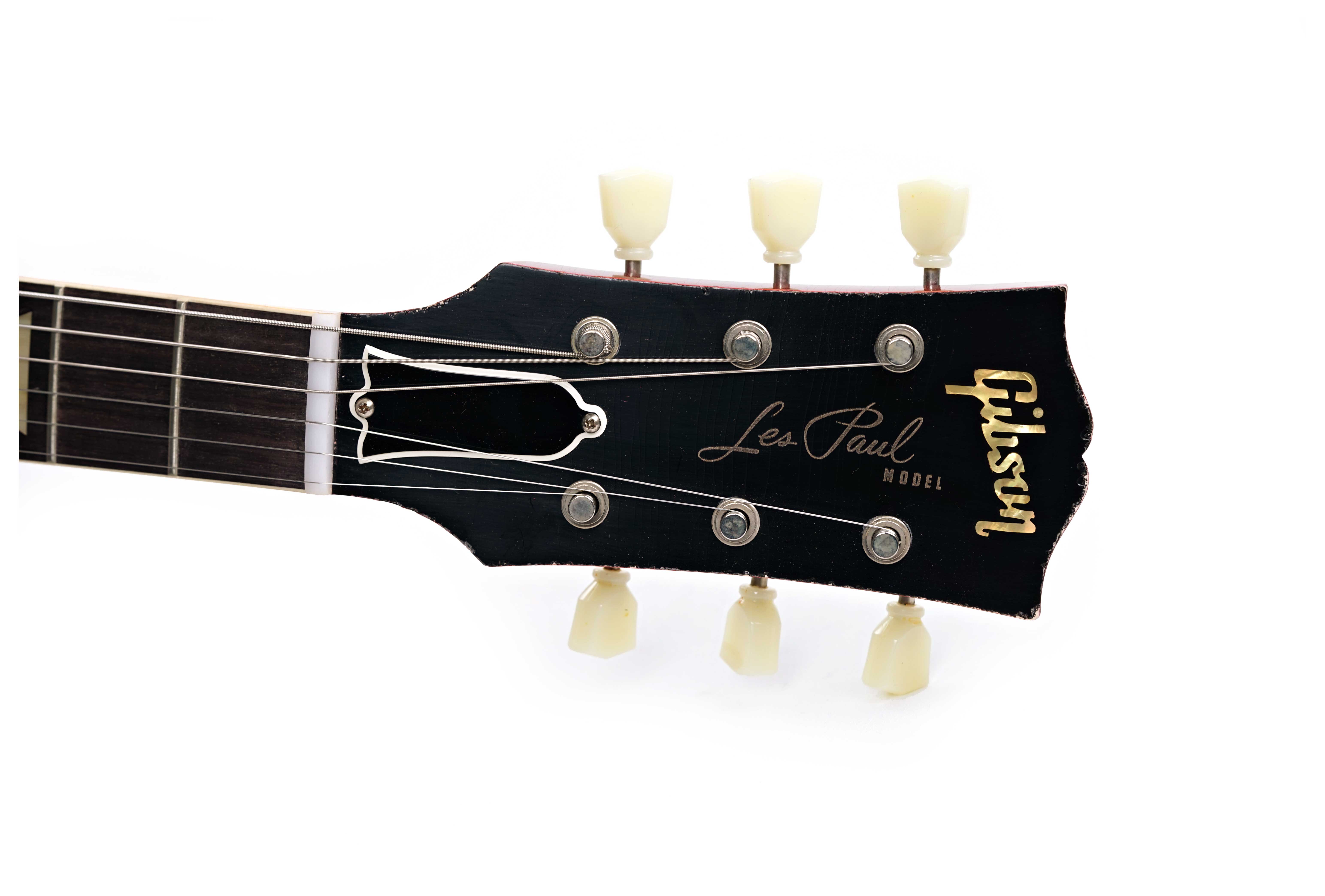 GUITARGUITAR Gibson Custom Shop Made 2 Measure 1959 Les Paul Standard Double White Royal Teaburst Murphy Lab Light Aged #943721