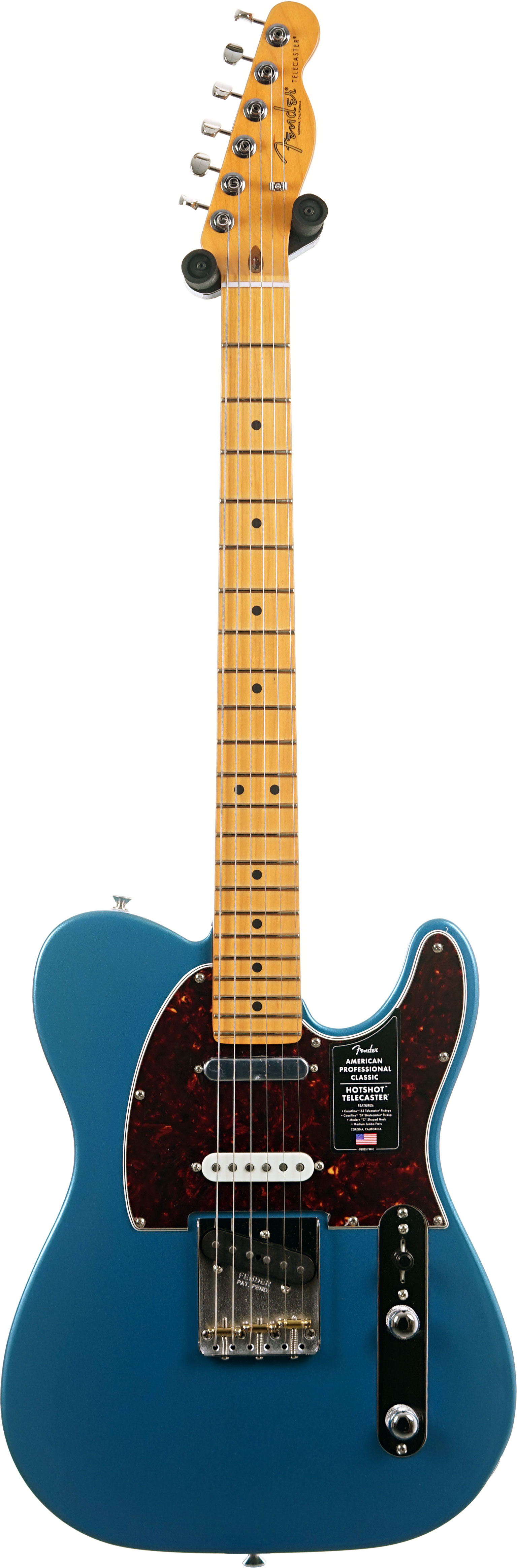 GUITARGUITAR Fender American Professional Classic Hotshot Telecaster SSS Faded Lake Placid Blue Maple Fingerboard #US25101882