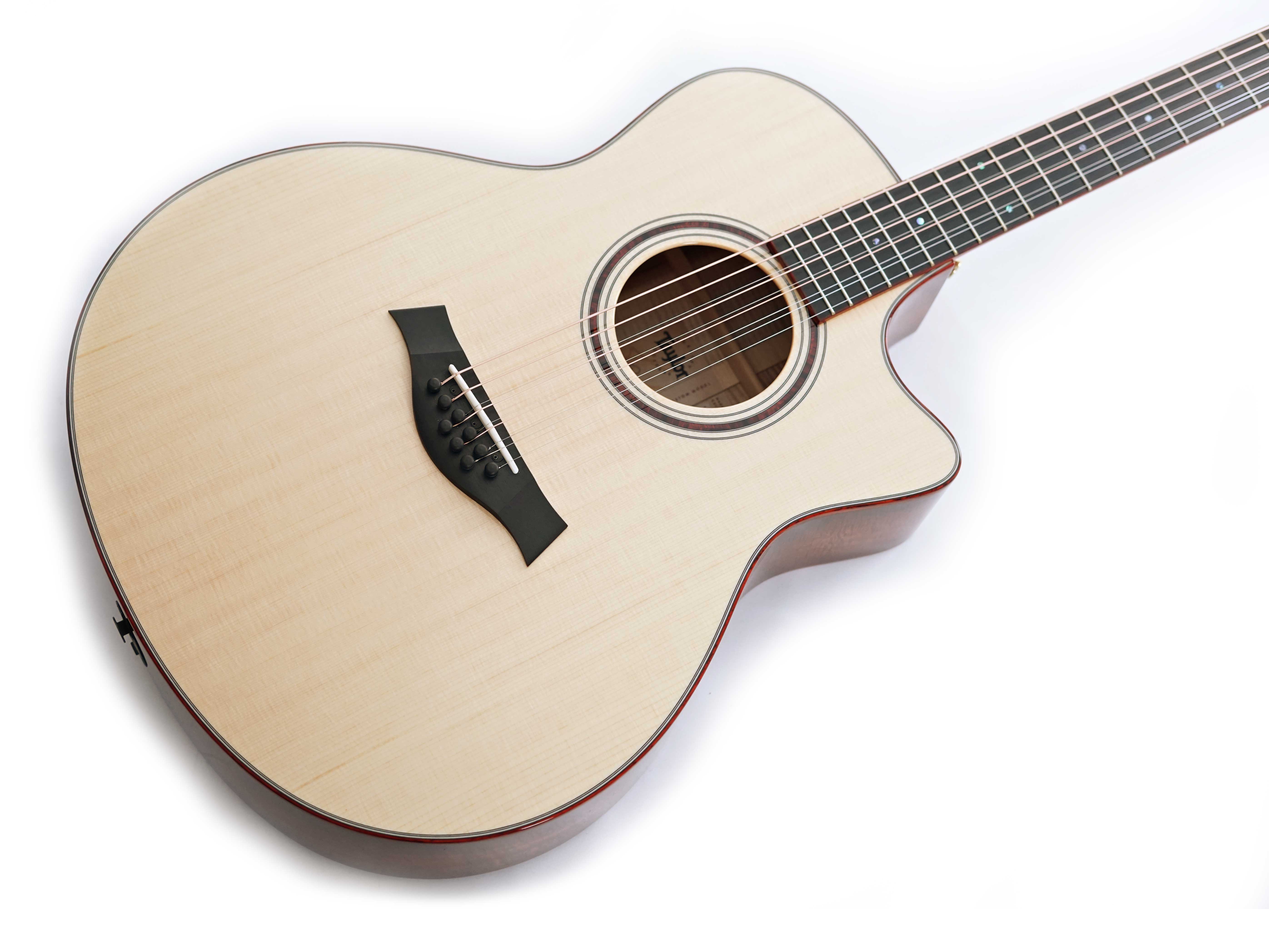 GUITARGUITAR Taylor Custom Grand Symphony 9 String Lutz Spruce / AA Koa