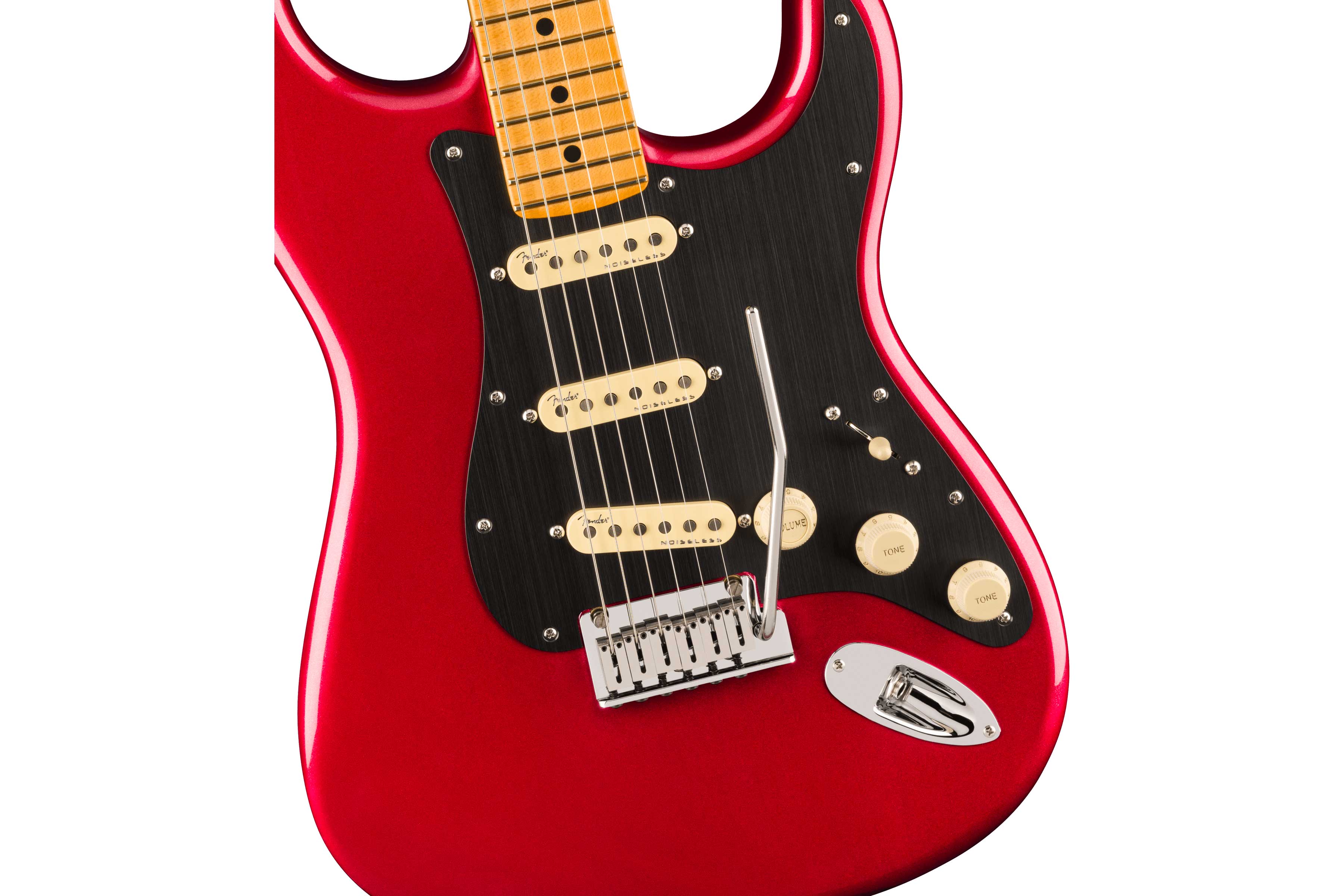 GUITARGUITAR Fender American Ultra II Stratocaster Maple Fingerboard Sinister Red