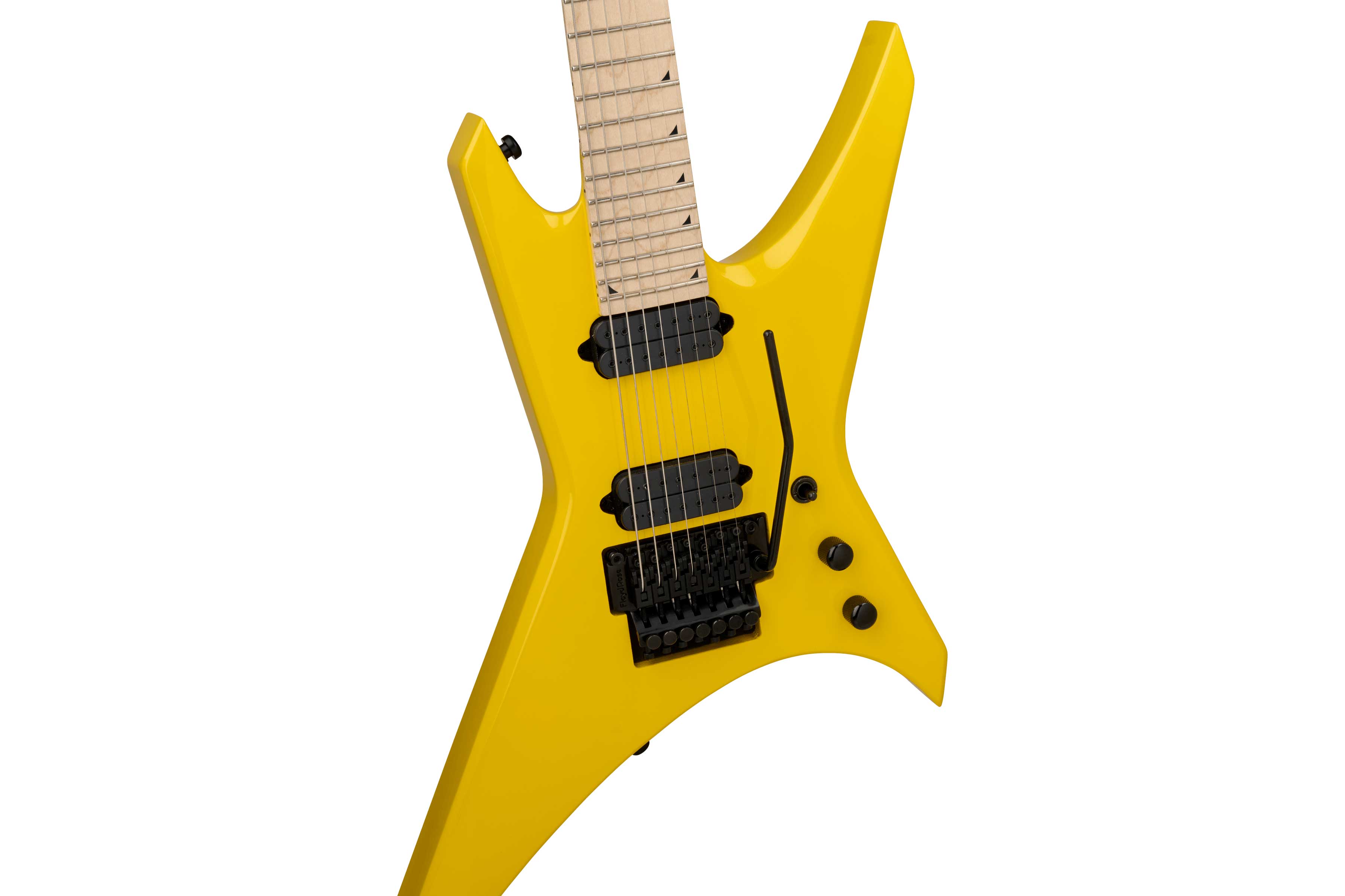 GUITARGUITAR Jackson Pro Series Dave Davidson Warrior 7 Ferrari Yellow