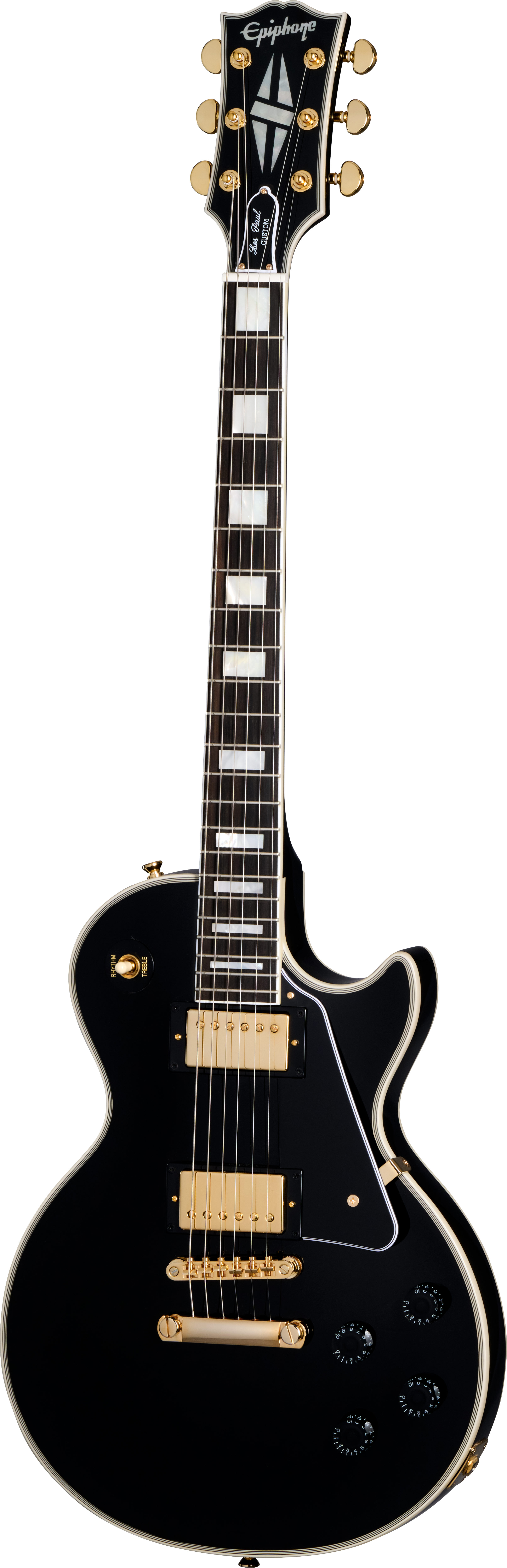 GUITARGUITAR Epiphone Inspired by Gibson Custom Les Paul Custom Ebony