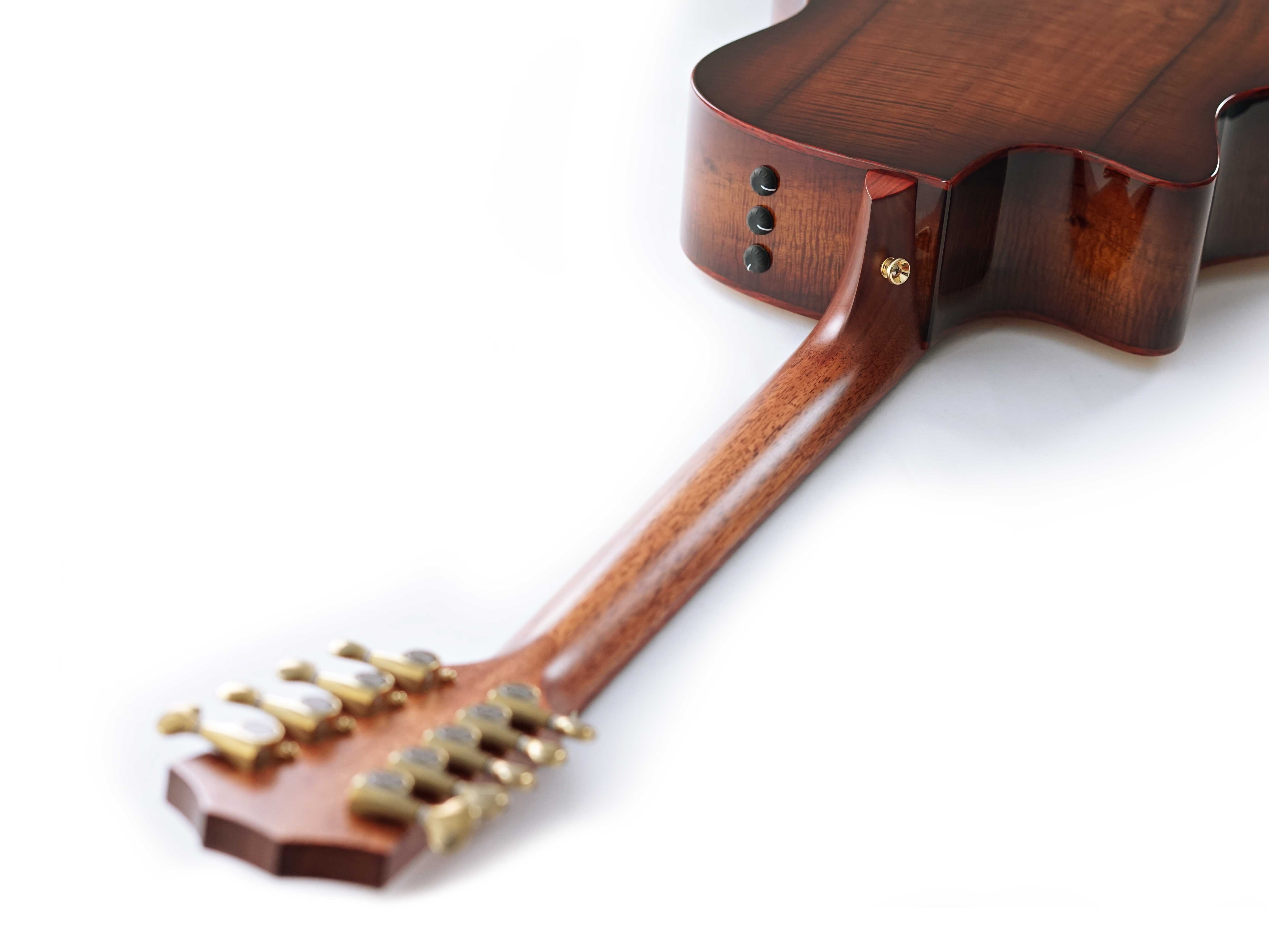GUITARGUITAR Taylor Custom Grand Symphony 9 String Lutz Spruce / AA Koa
