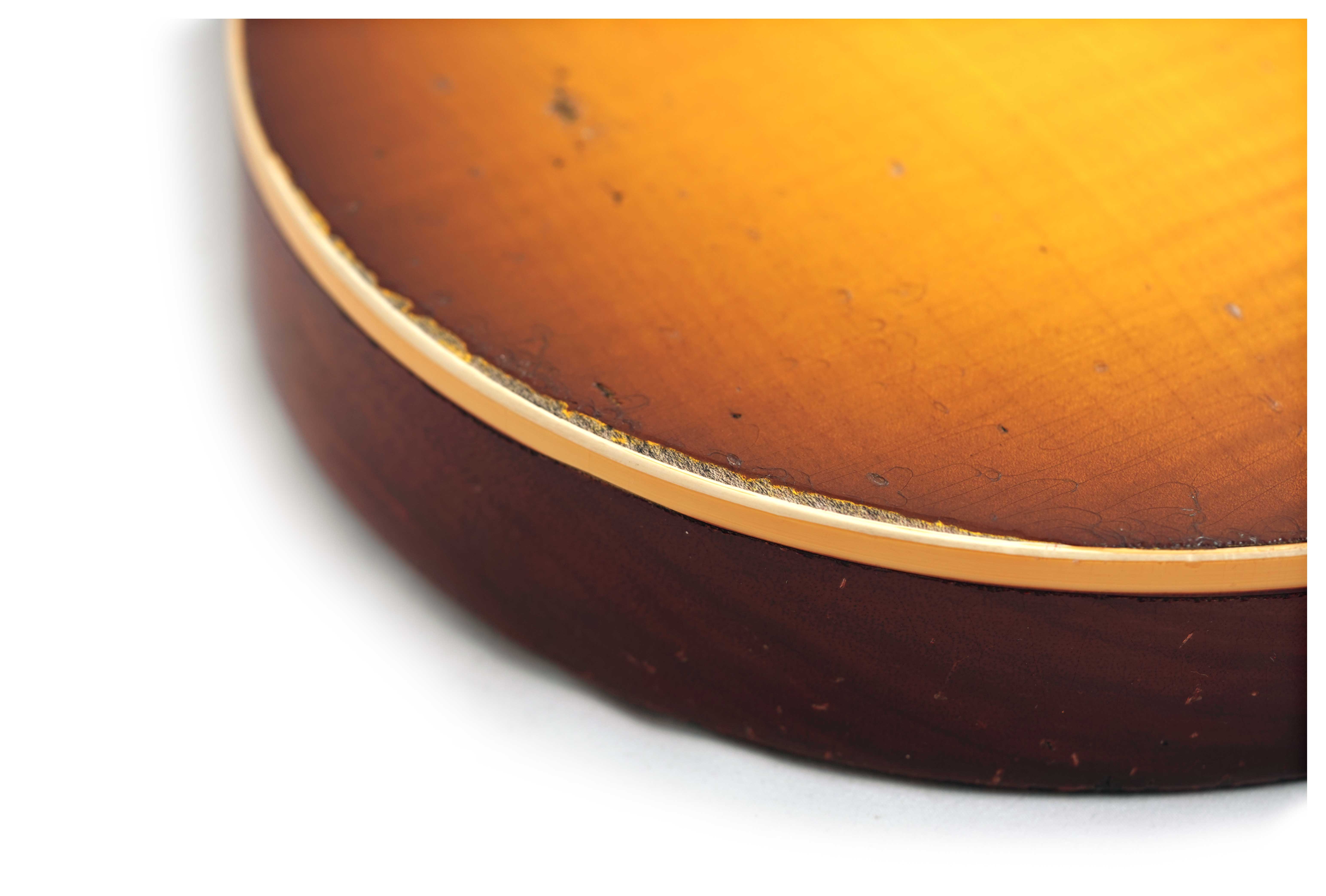 GUITARGUITAR Gibson Custom Shop Murphy Lab 1959 Les Paul Standard Reissue Heavy Aged Golden Poppy Burst #951703