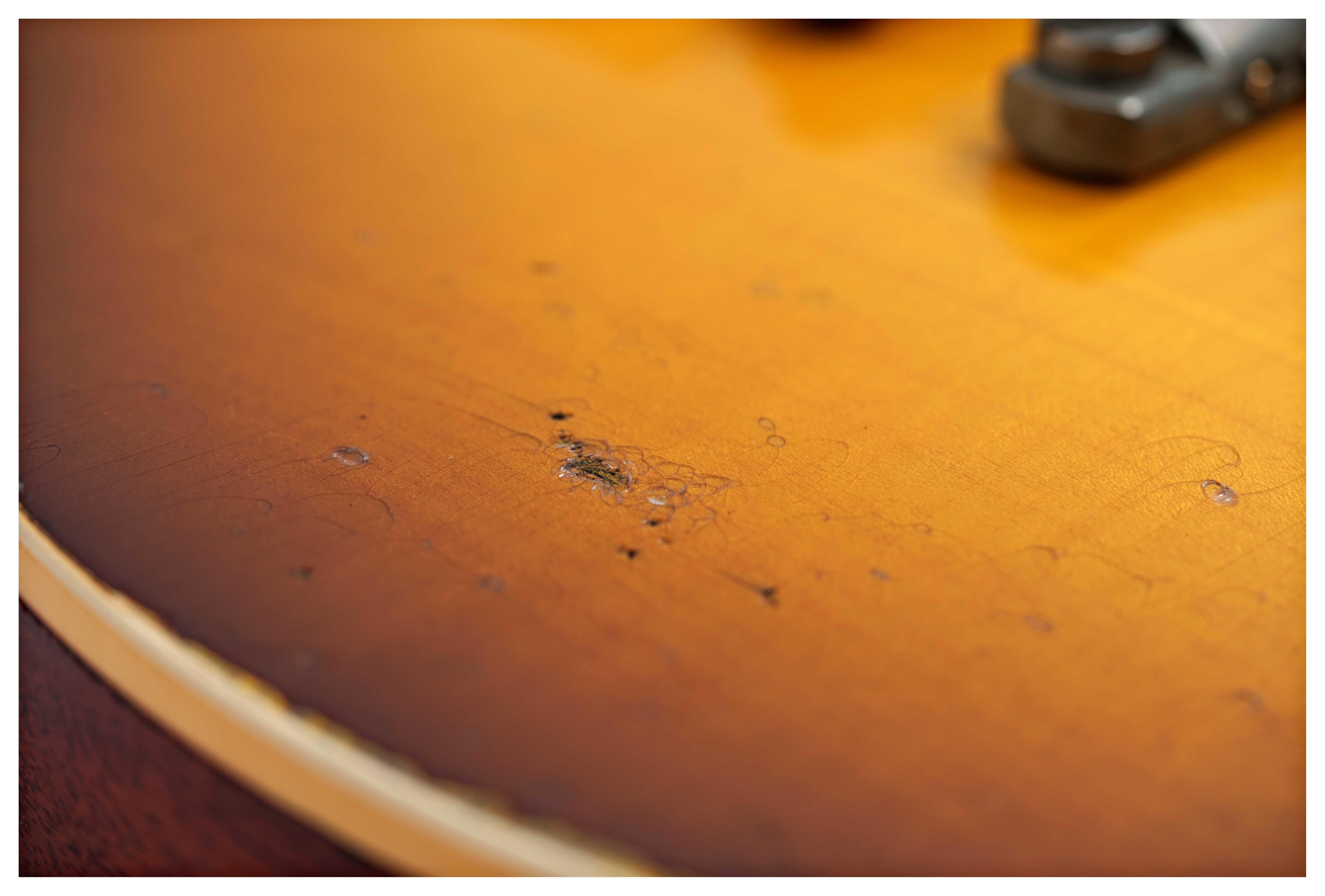 GUITARGUITAR Gibson Custom Shop Murphy Lab 1959 Les Paul Standard Reissue Heavy Aged Golden Poppy Burst #951703
