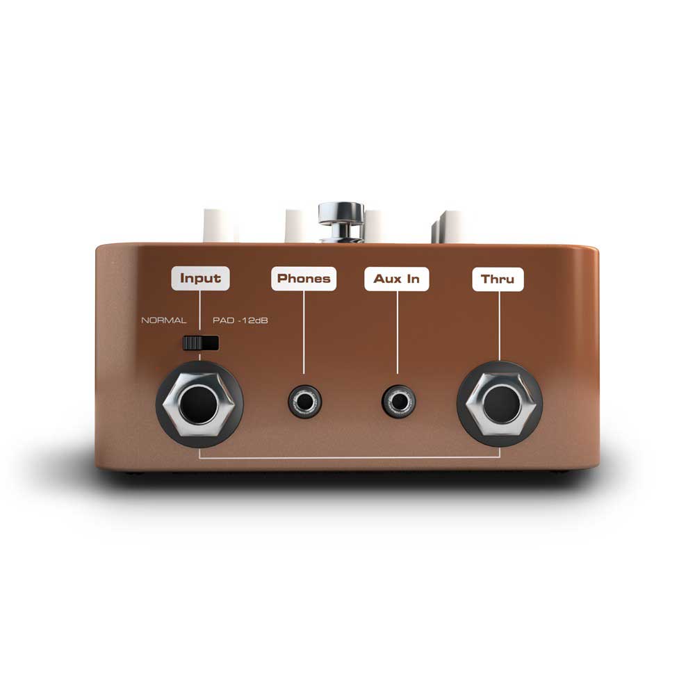 GUITARGUITAR Palmer Pocket Amp Acoustic - Portable Preamp for Acoustic String Instruments