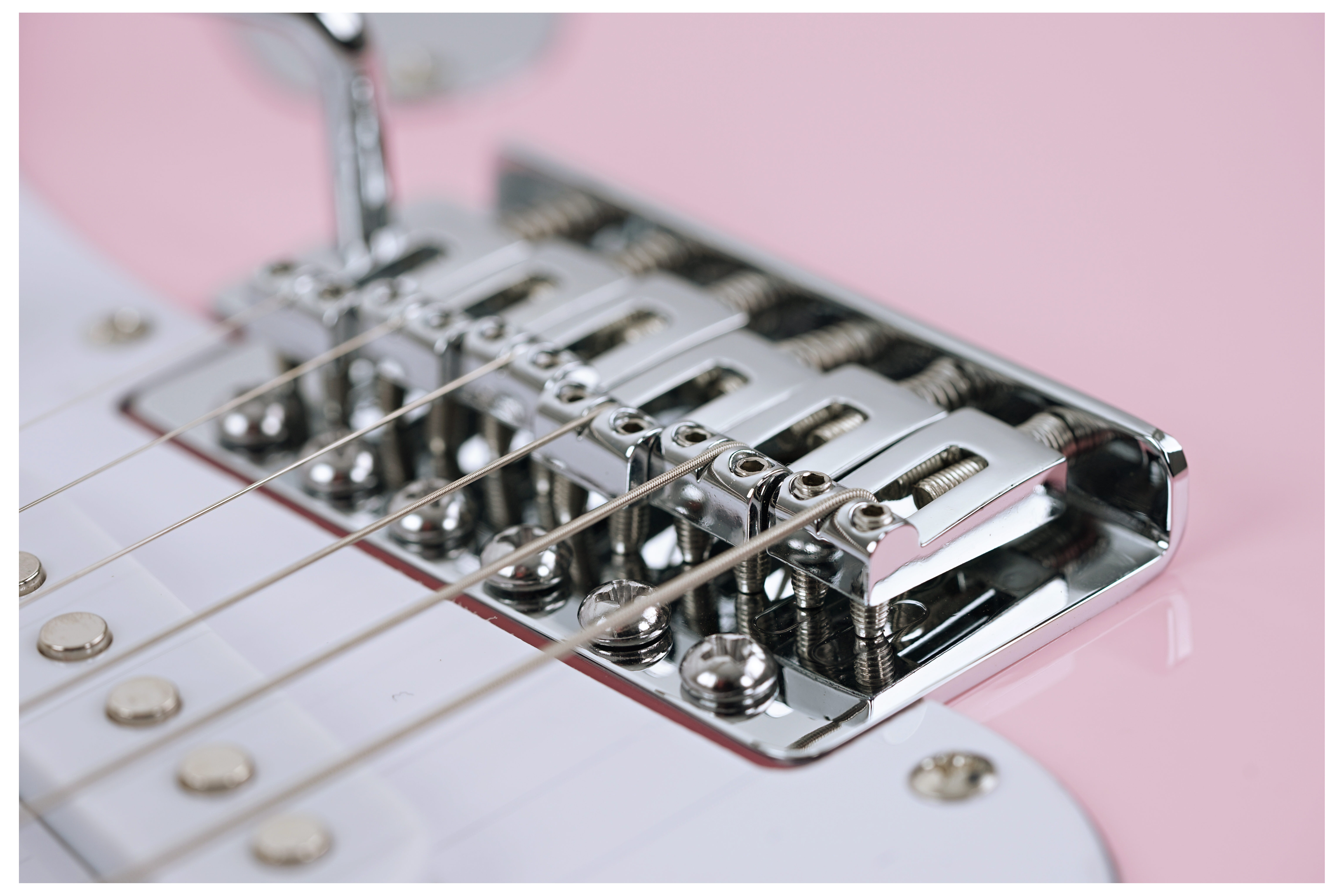 GUITARGUITAR EastCoast ST1 Shell Pink Rosewood Fingerboard