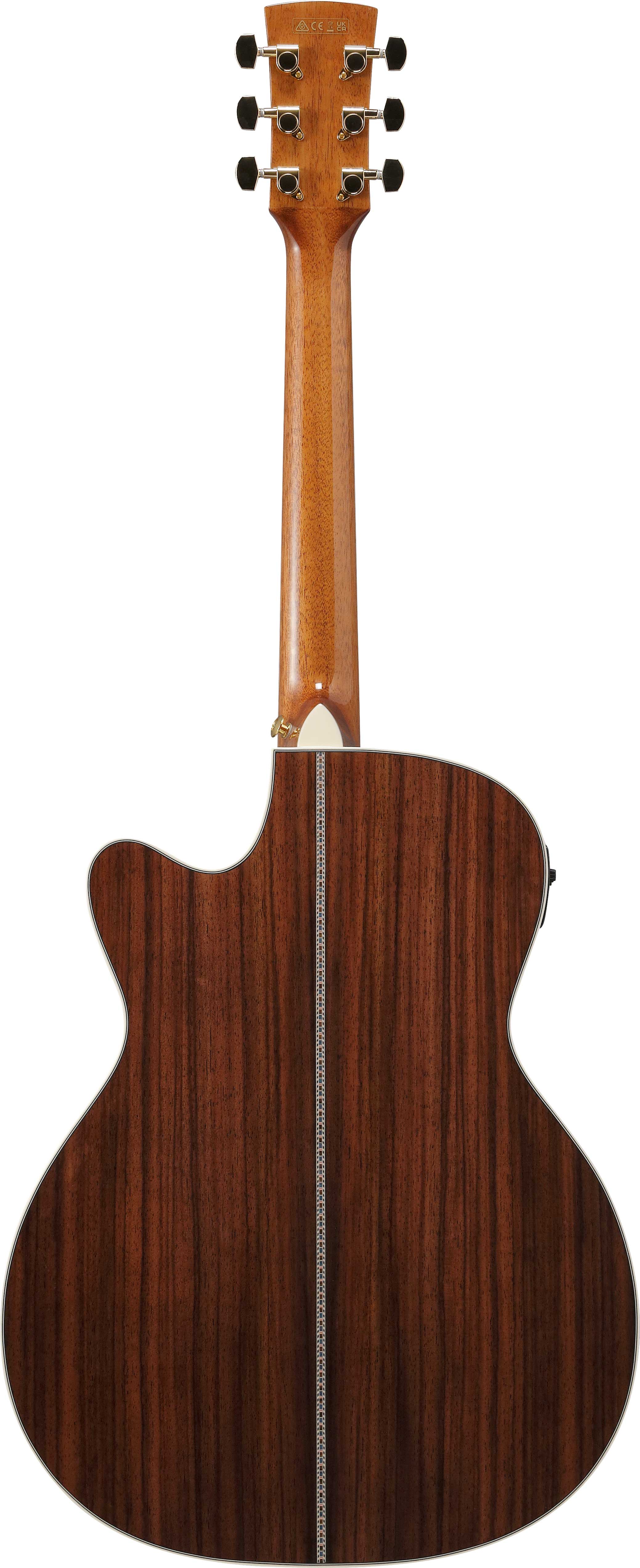 GUITARGUITAR Ibanez AC391RCE Grand Concert Electro Acoustic Black Tree Of Life Inlay