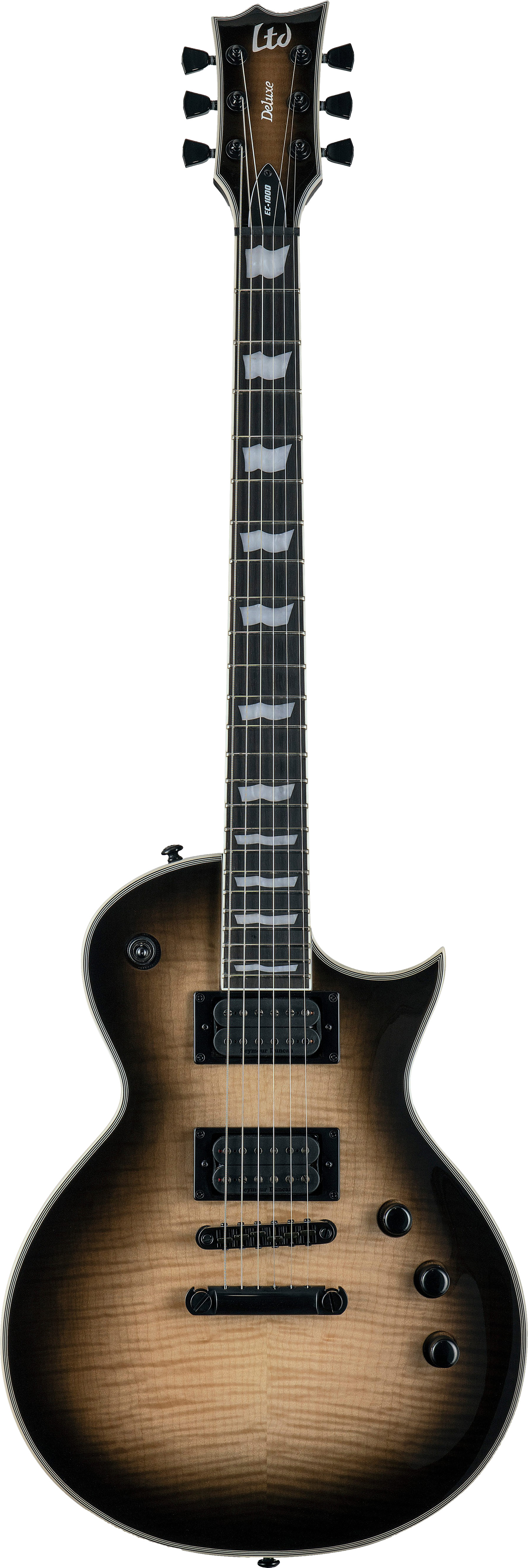 GUITARGUITAR ESP LTD EC-1000T Black Natural Burst