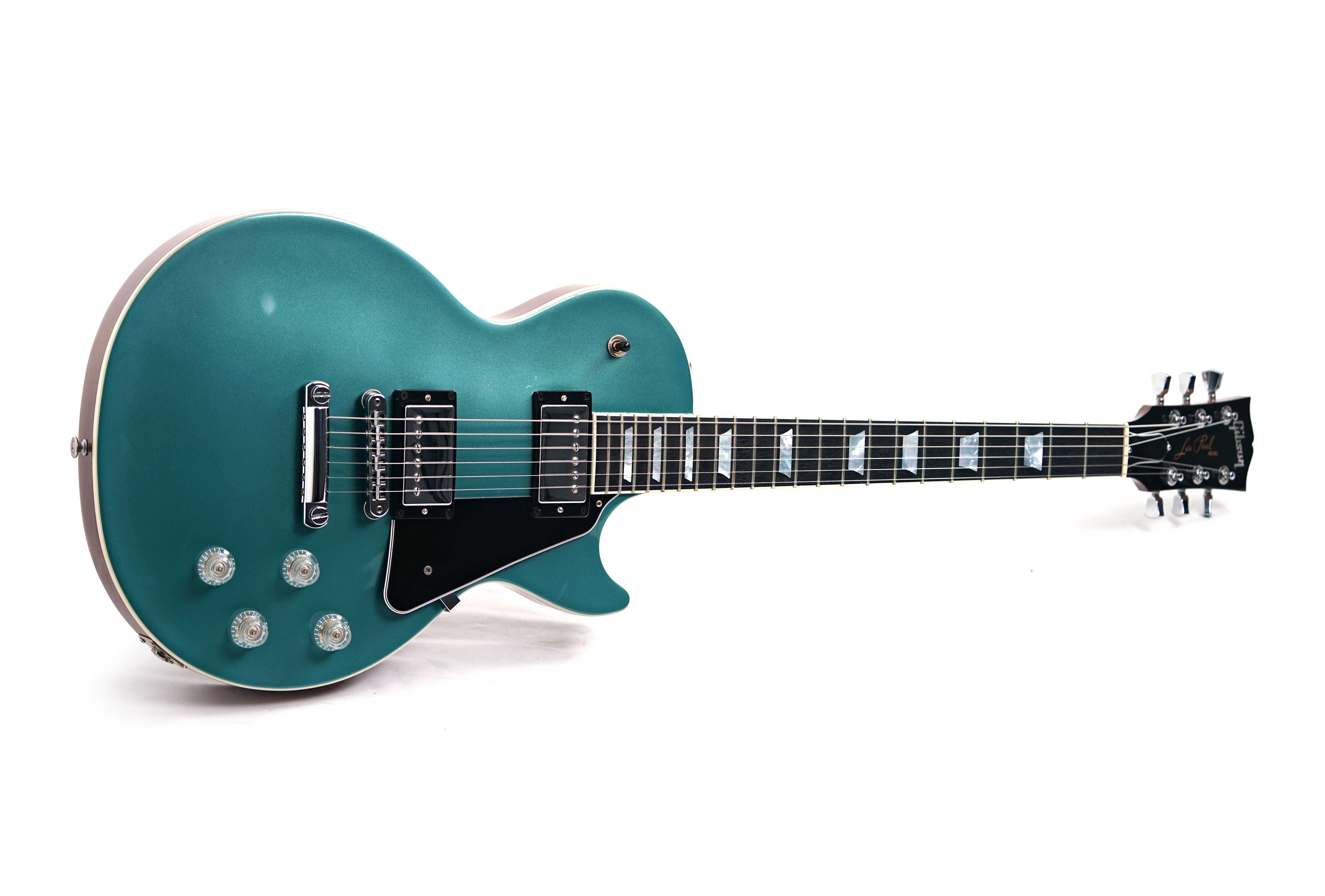 GUITARGUITAR Gibson 2022 Les Paul Modern Faded Pelham Blue Top (Pre-Owned)