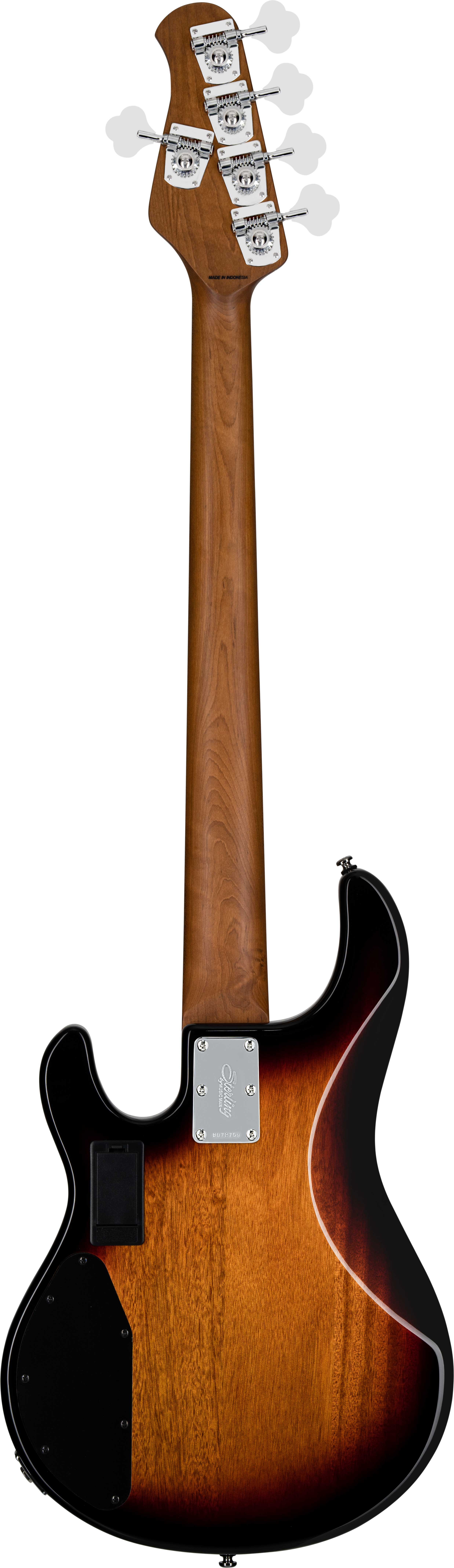 GUITARGUITAR Music Man Sterling StingRay 5 RAY35 Spalted Maple 3 Tone Sunburst