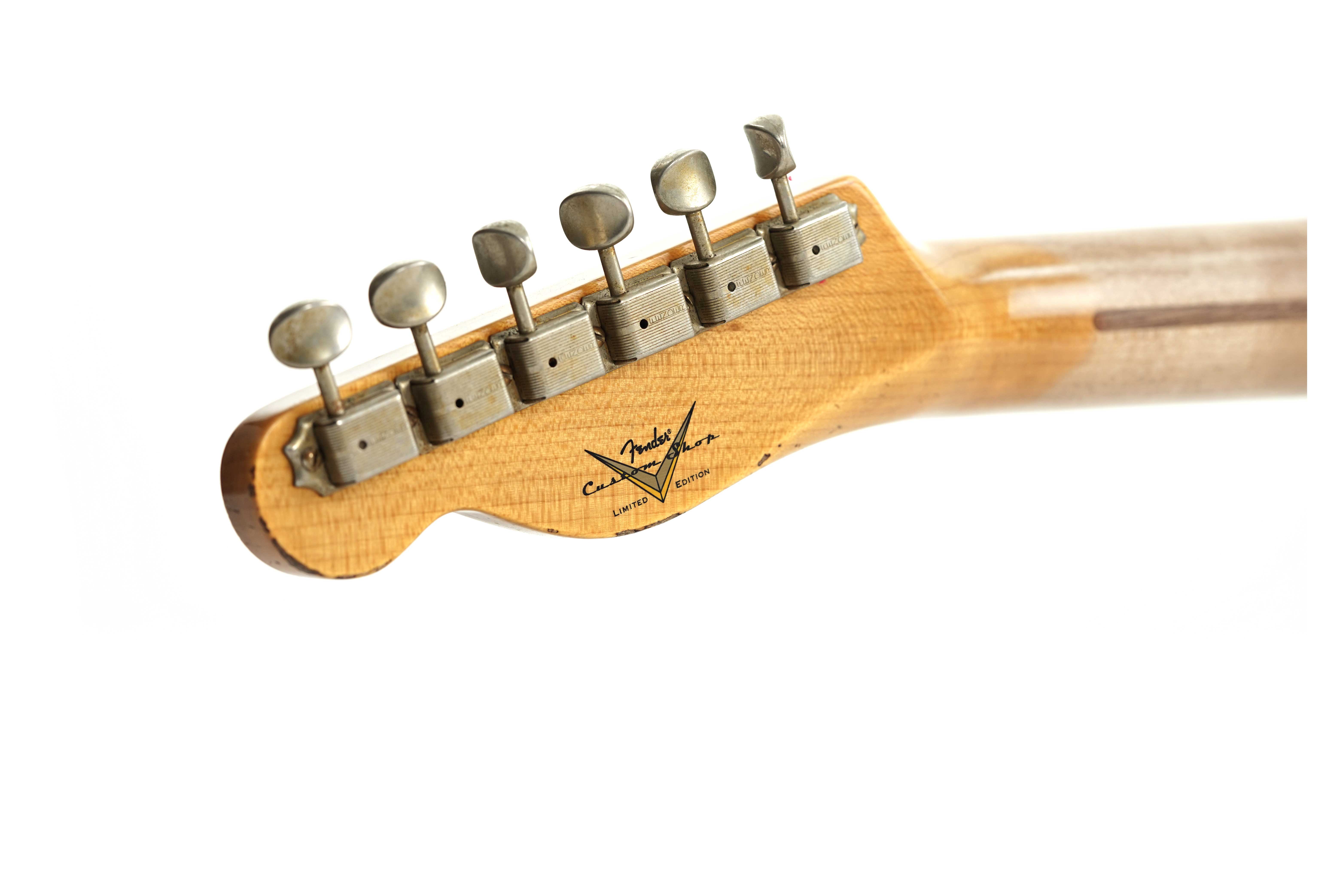 GUITARGUITAR Fender Custom Shop Limited Edition Nocaster Thinline Relic Aged Nocaster Blonde #R137452