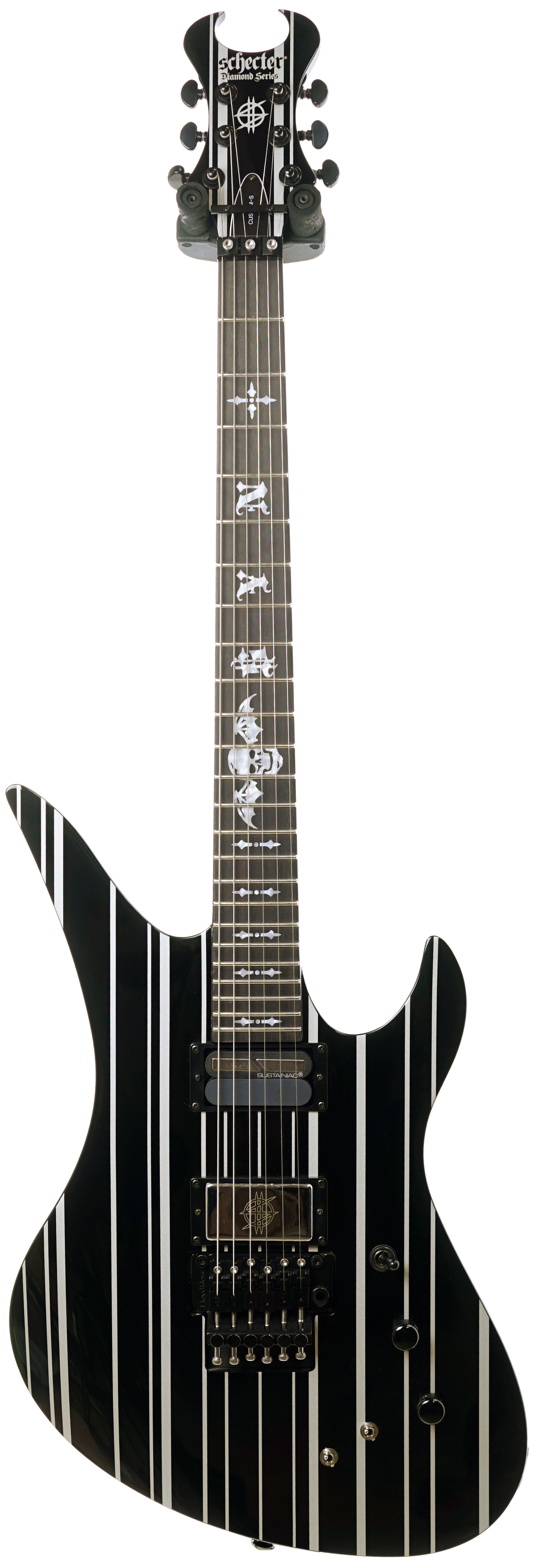 GUITARGUITAR Schecter Synyster Gates Custom S Black/Silver