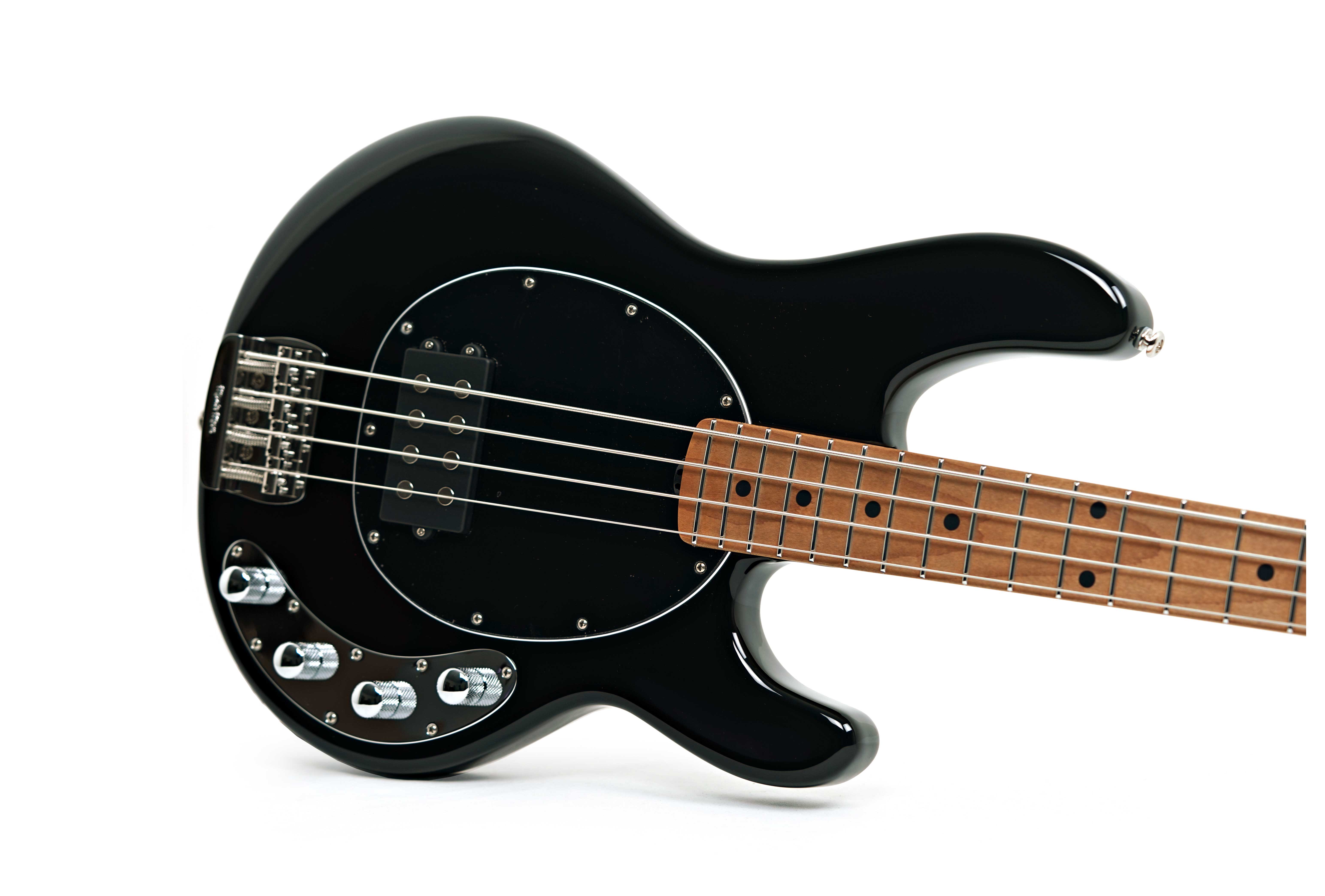 GUITARGUITAR Music Man Stingray Special 4 H Black Maple Fingerboard #G93332