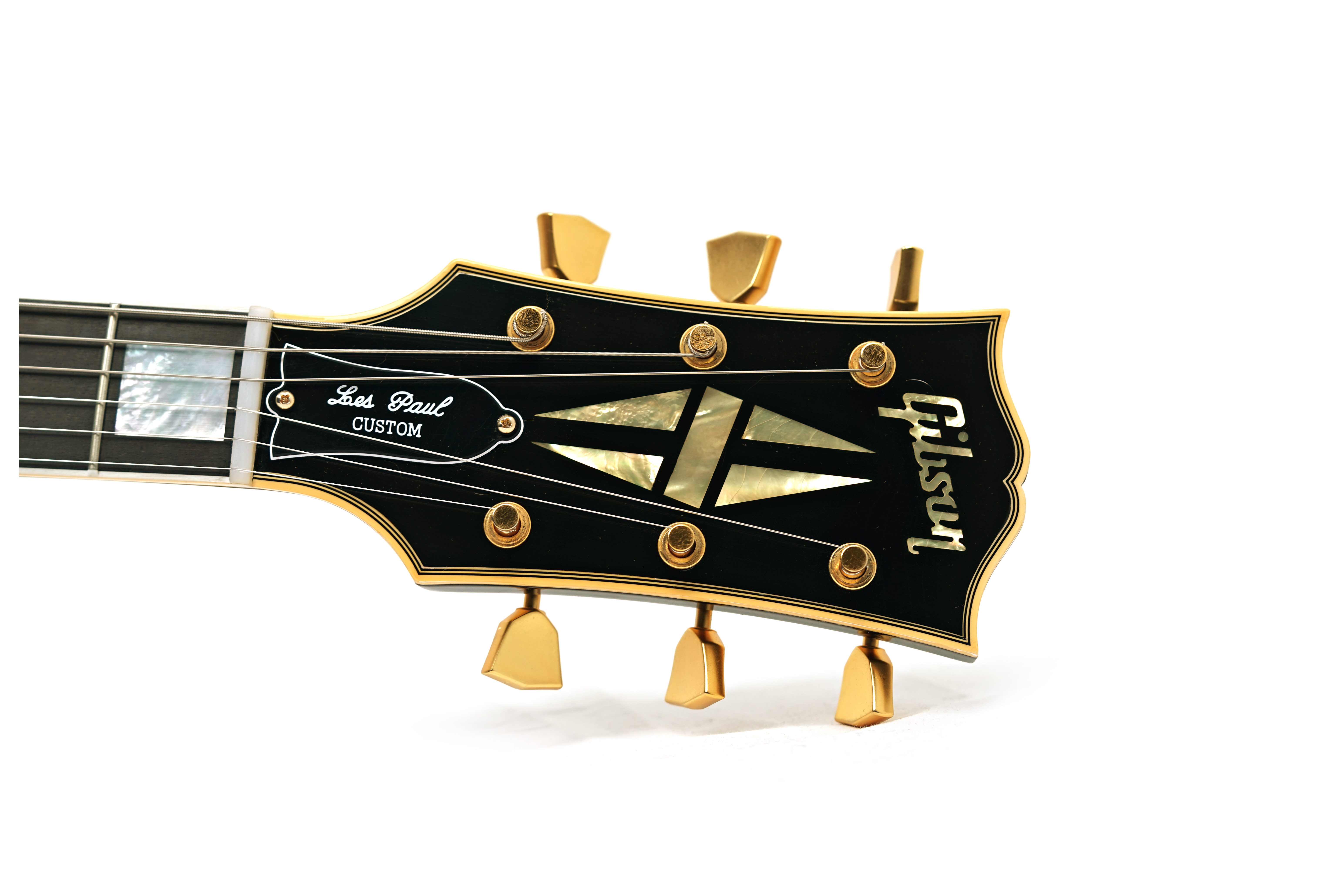 GUITARGUITAR Gibson Custom Shop Murphy Lab 1968 Les Paul Custom Reissue Ultra Light Aged Ebony #509028